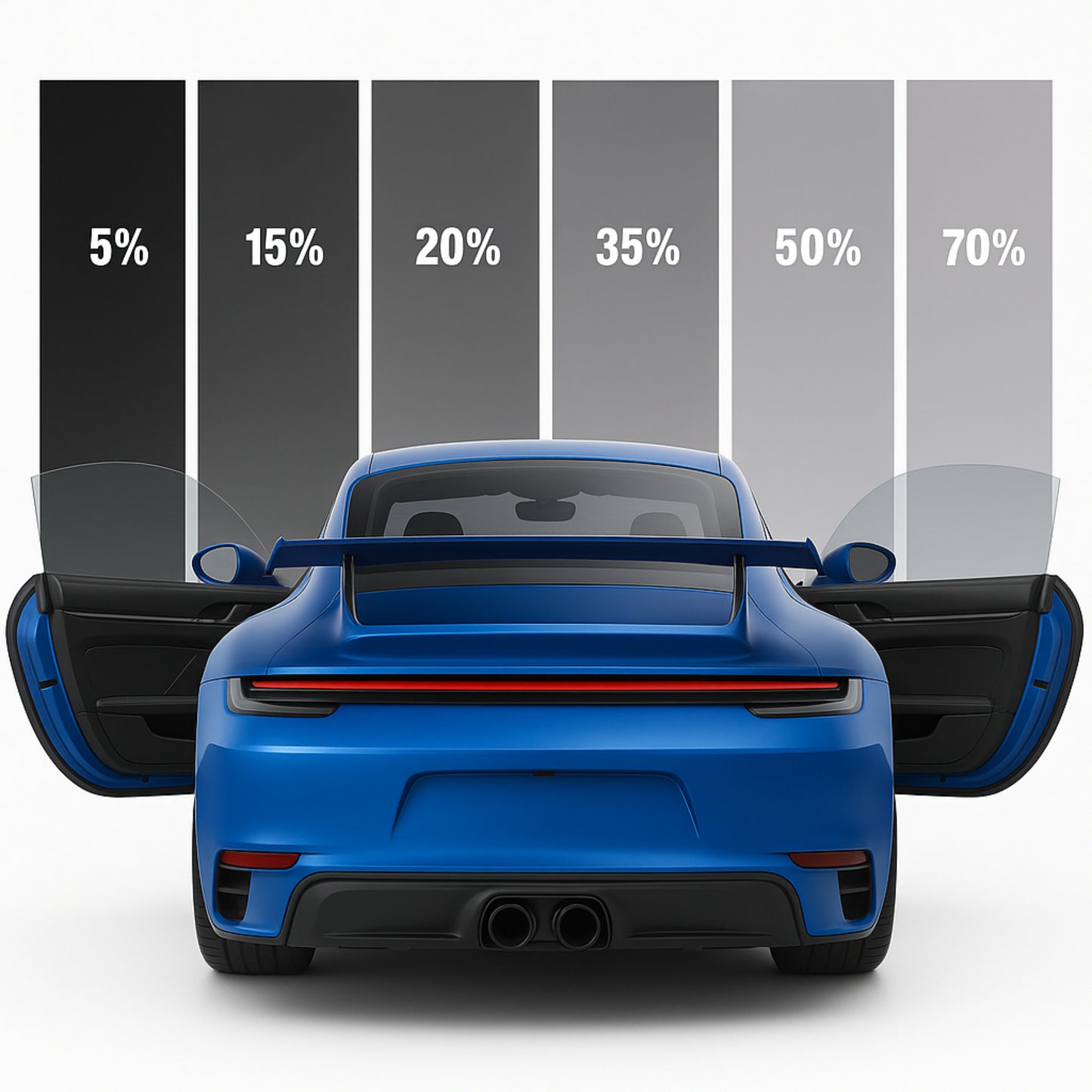 Universal Fit Precut Window Tint Kit for Cars, Trucks & SUVs | Easy DIY Installation