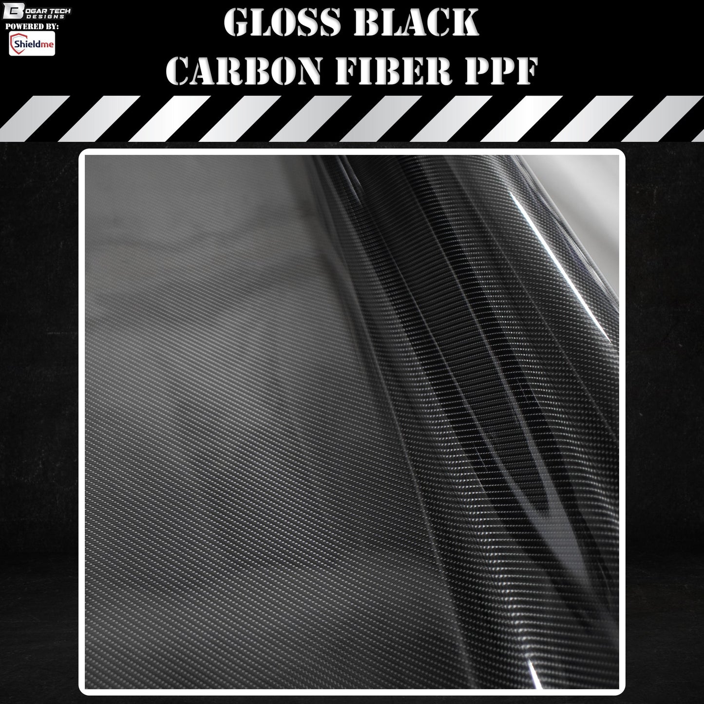 Fits Audi Q8 2023+ Precut Premium Gloss Black Carbon Fiber Hood Paint Protection Film PPF Decal Film Kit Cover