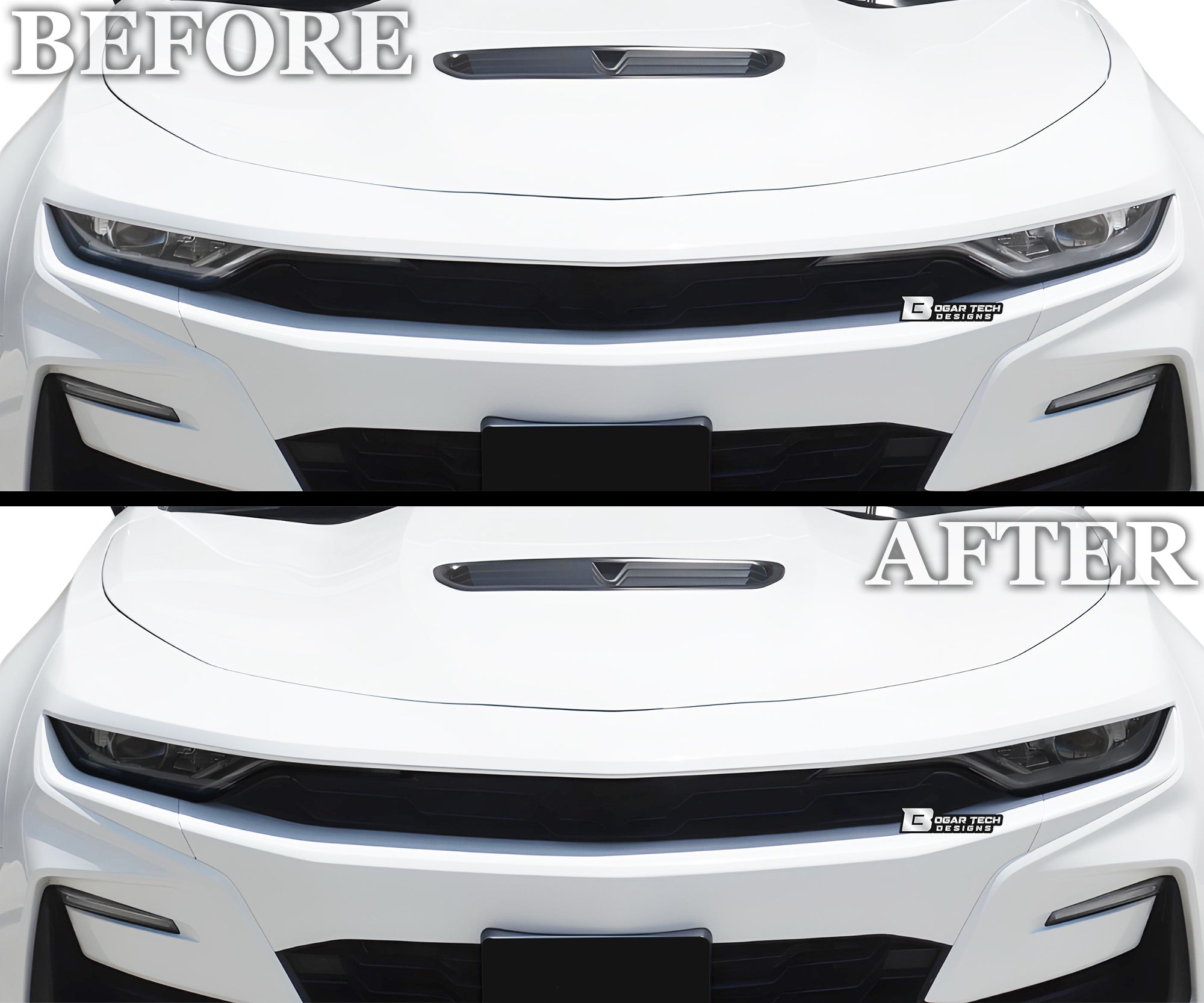 Full Headlight Taillight Precut Smoked PPF Tint Kit Overlay Film Fits Chevrolet Camaro 2019-2024