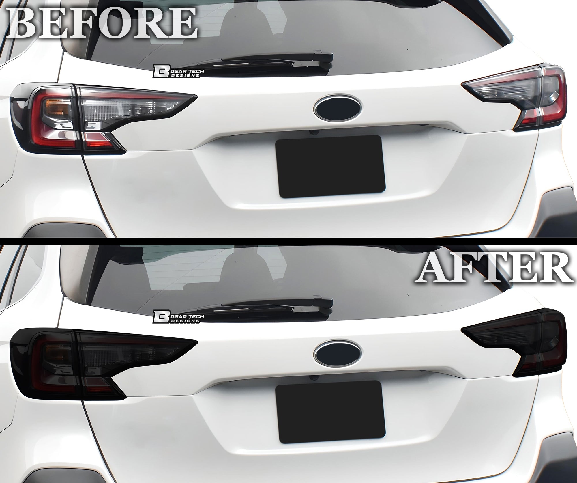 Full Headlight Taillight Precut Smoked PPF Tint Kit Film Overlay Fits Subaru Outback 2020-2024 - 0