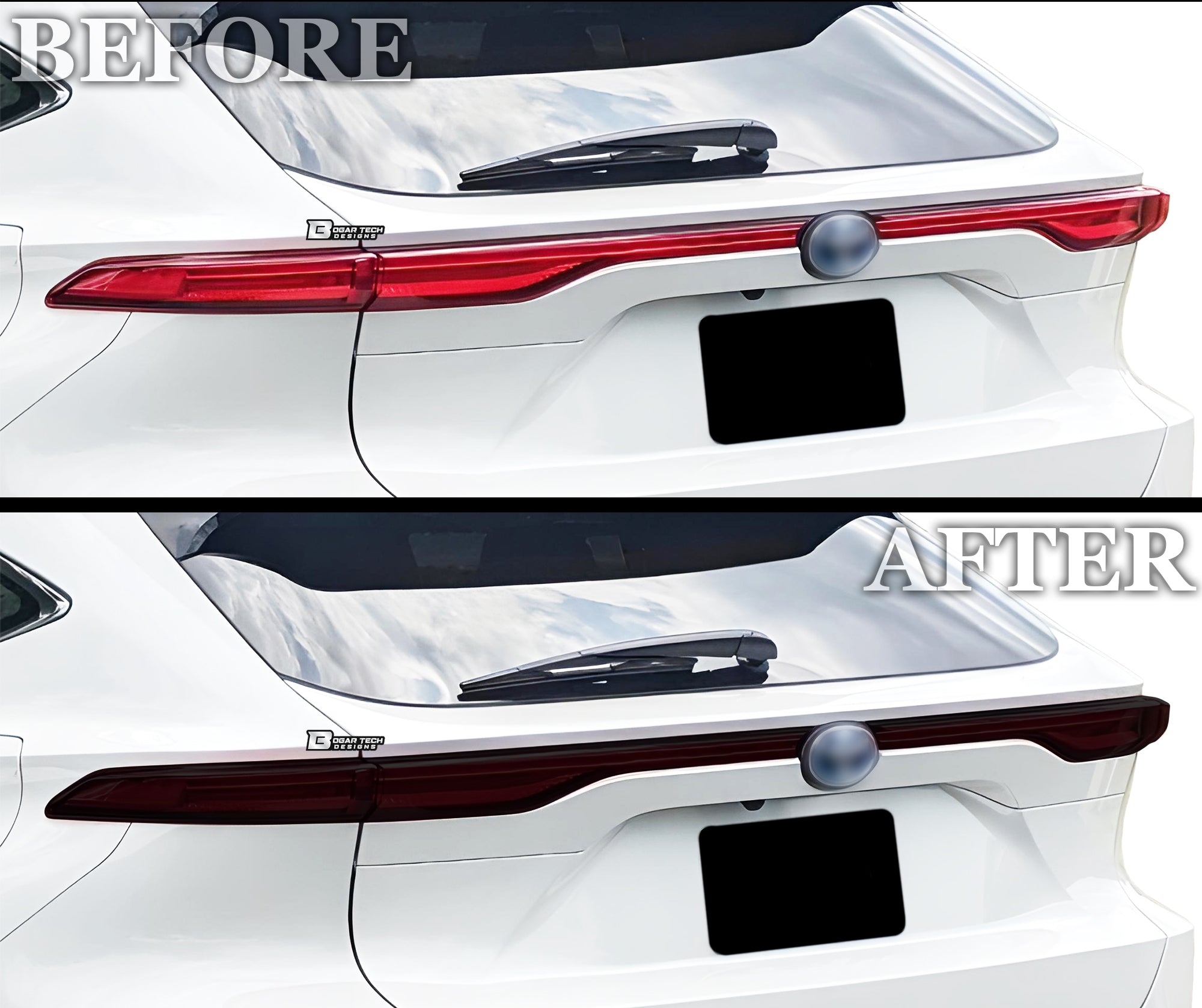 Full Headlight Taillight Precut Smoked PPF Tint Kit Overlay Film Fits Toyota Venza 2021-2024 - 0