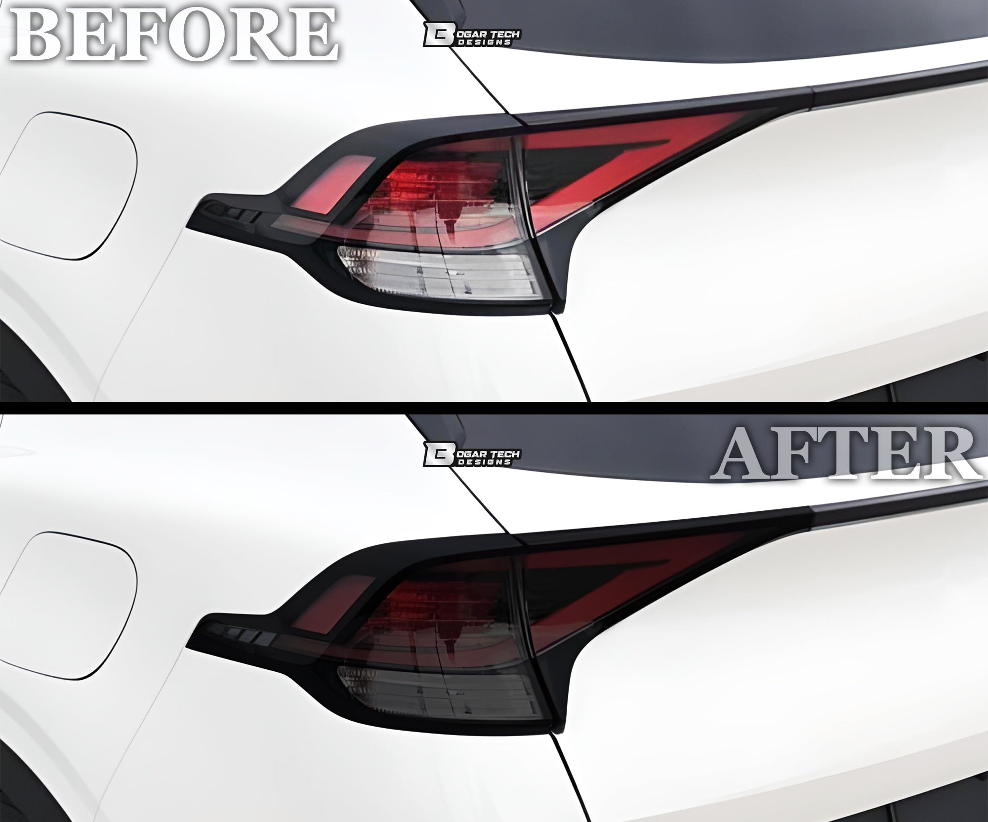 Full Headlight Taillight Precut Smoked PPF Tint Kit Film Overlay Fits Kia Sportage 2023 2023-2025 - 0