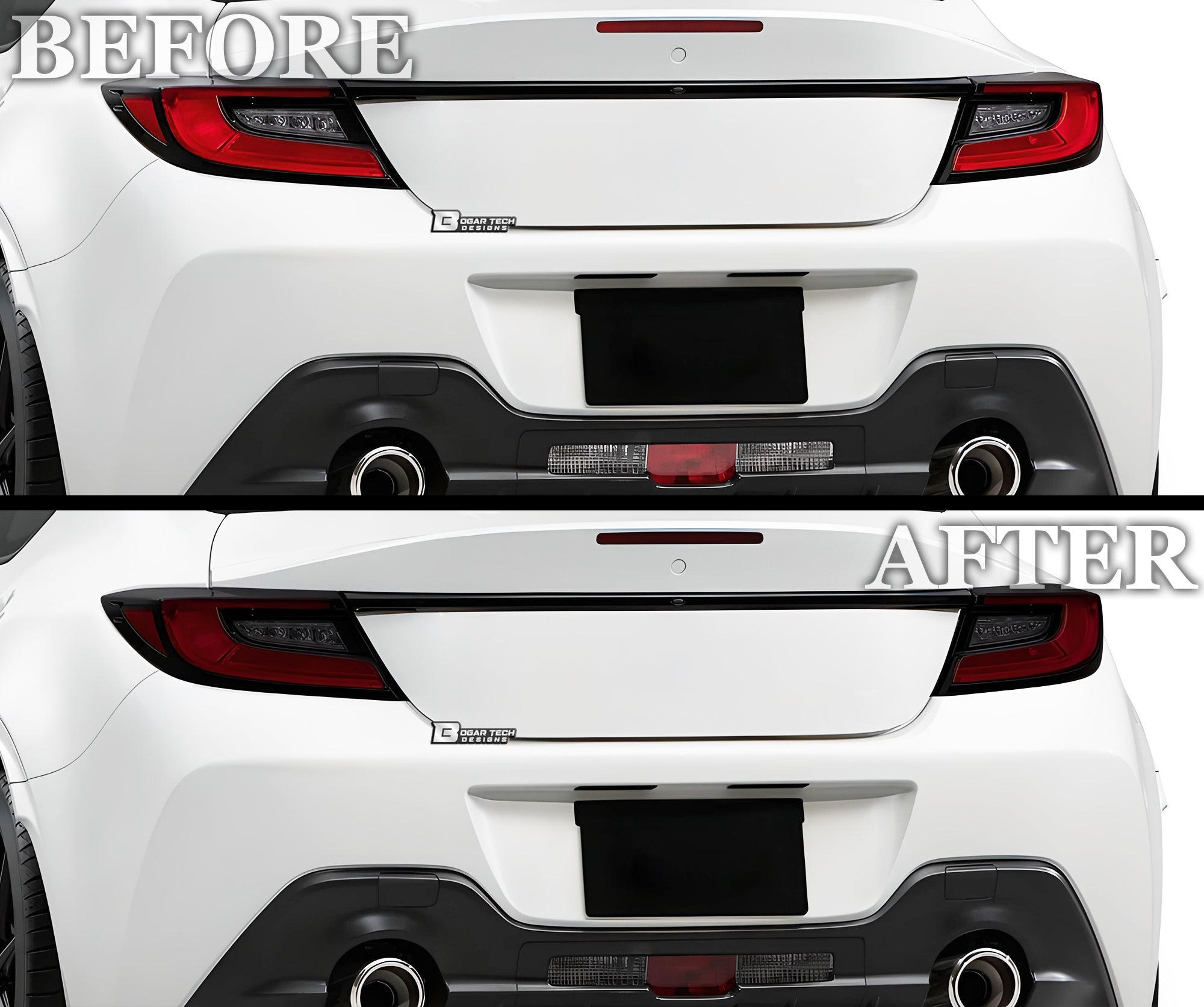 Full Headlight Taillight Precut Smoked PPF Tint Kit Film Overlay Fits Toyota GR86 86 2022-2025 - 0