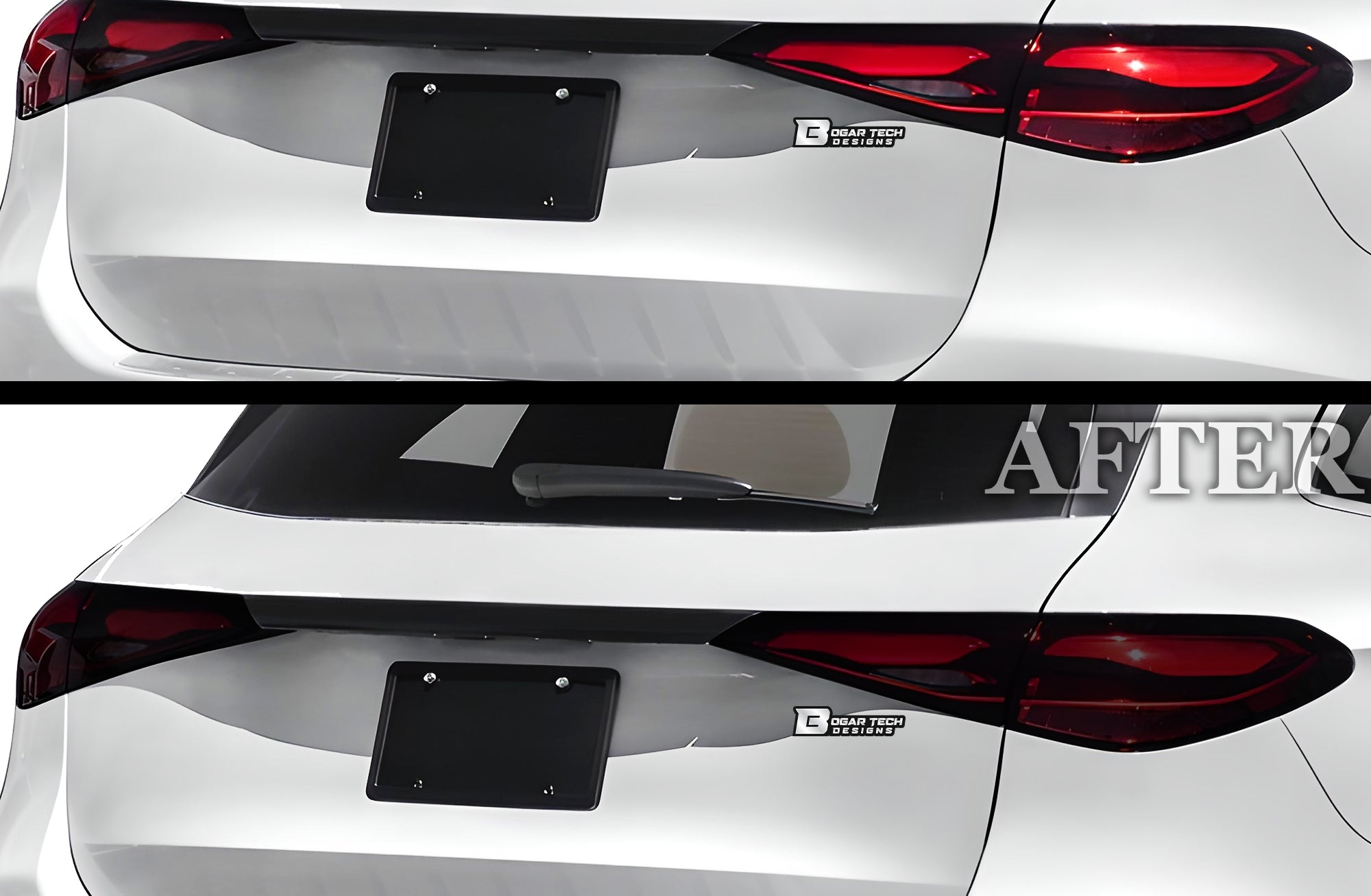 Full Headlight Taillight Precut Smoked PPF Tint Kit Film Overlay Fits Mercedes Benz GLC 2023-2025 - 0