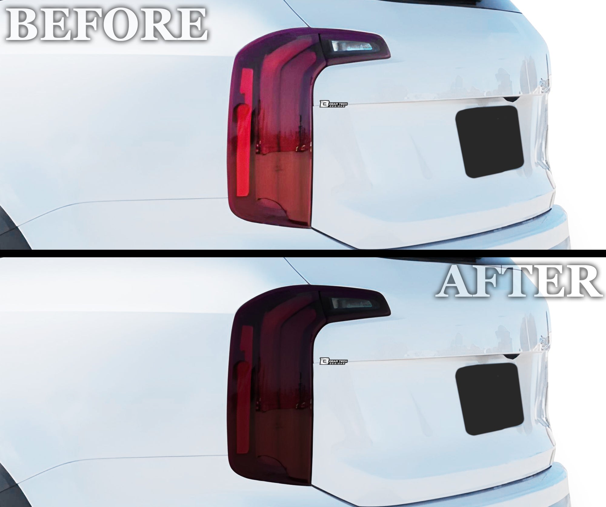 Full Headlight Taillight Precut Smoked PPF Tint Kit Film Overlay Fits Kia Telluride 2020-2025 - 0