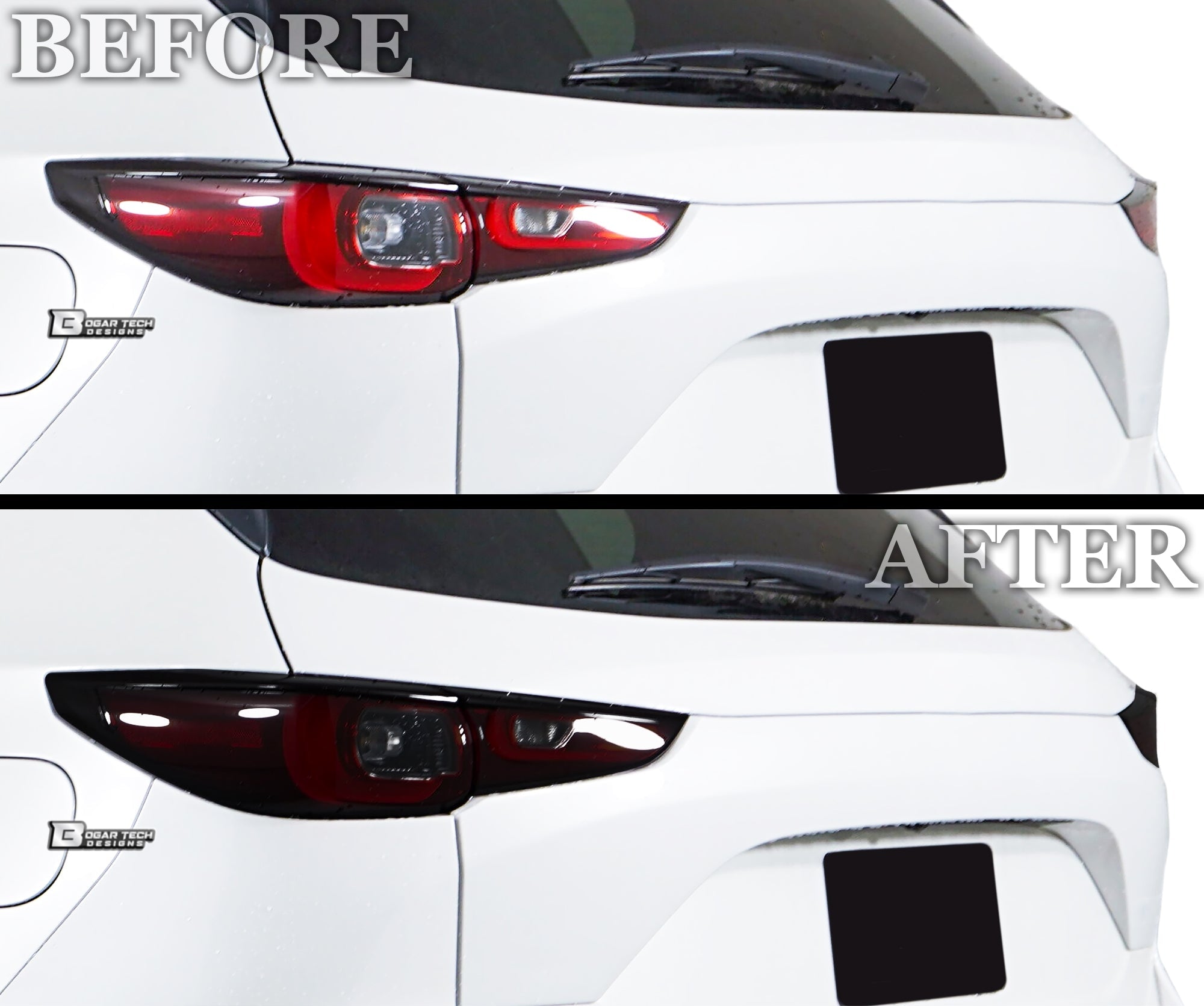Full Headlight Taillight Precut Smoked PPF Tint Kit Film Overlay Fits Mazda CX-5 2022-2025 - 0