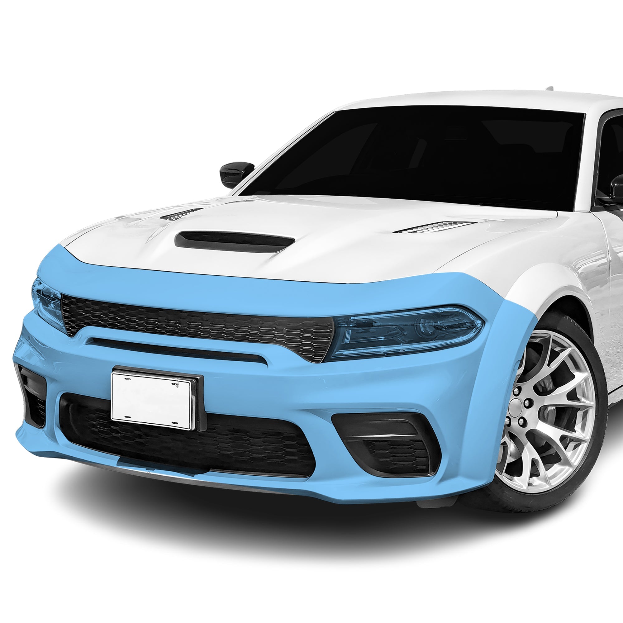 Fits Dodge Charger SRT 2020-2023 Precut Premium Paint Protection Film Clear Bra PPF Decal Film Kit
