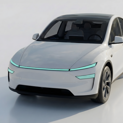 Fits Tesla Model Y 2025+ (Juniper) Precut PPF Kit – Clear Bra Paint Protection Film for Hood, Bumper, Fenders & Headlights