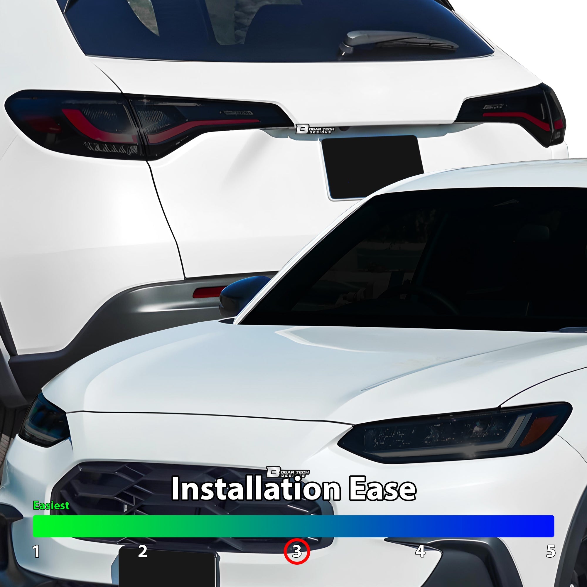 Full Headlight Taillight Precut Smoked PPF Tint Kit Film Overlay Fits Honda HR-V 2023-2025 - 0