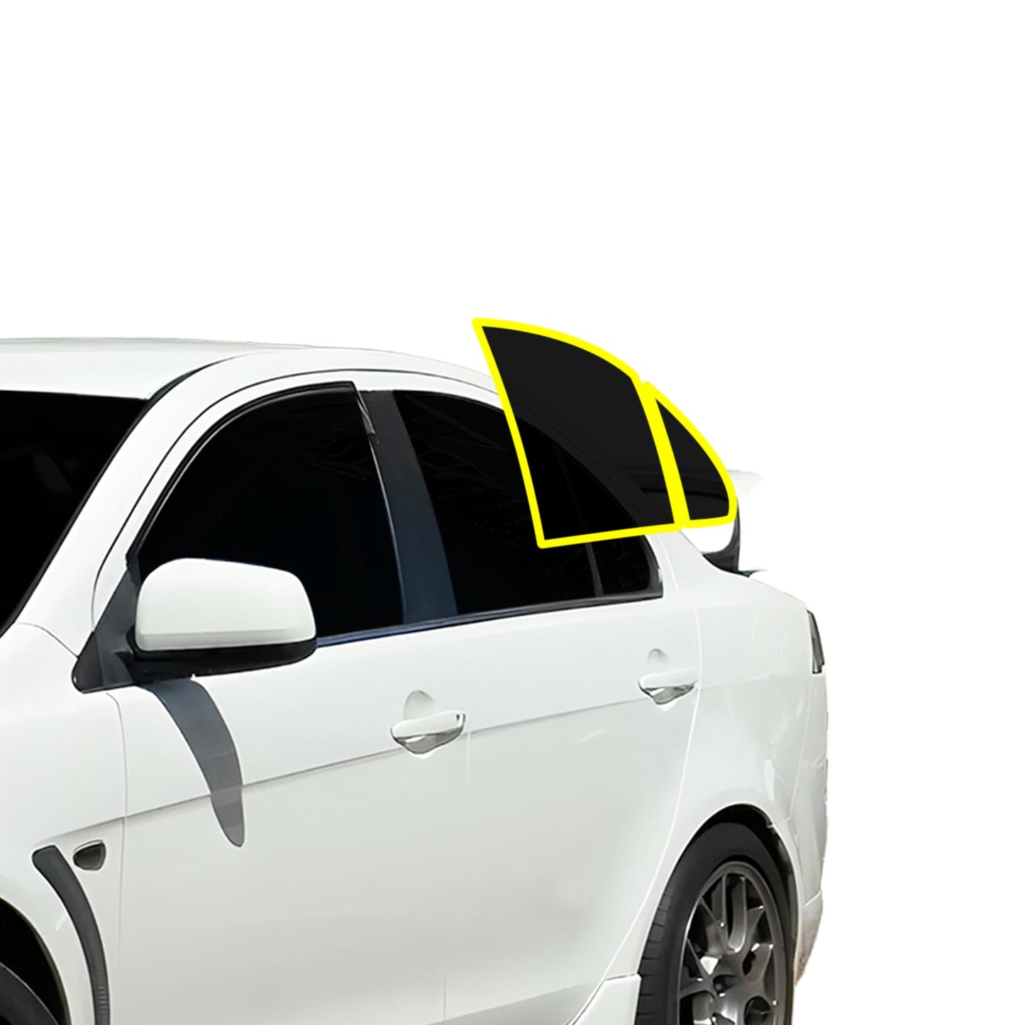 For Mitsubishi Lancer 2008-2017 Premium Nano Ceramic Precut Window Tint Film Kit Front Rear Windows Windshield