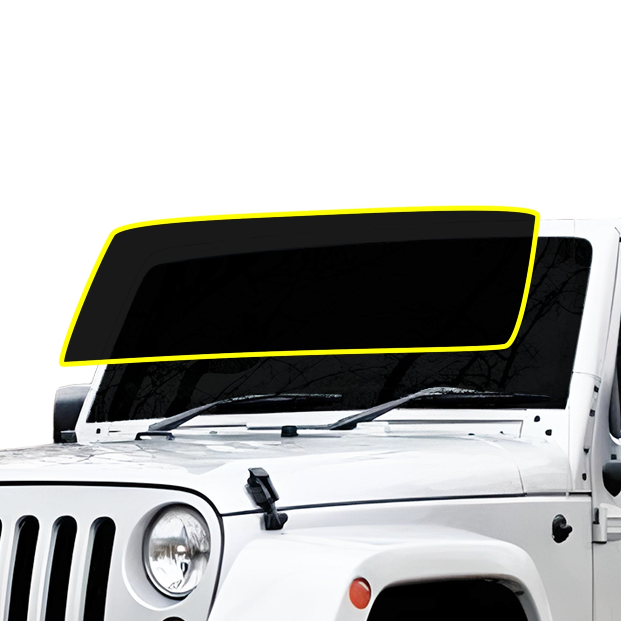 For Jeep Wrangler JKU 2011-2018 Premium Nano Ceramic Precut Window Tint Film Kit Front Rear Windows Windshield