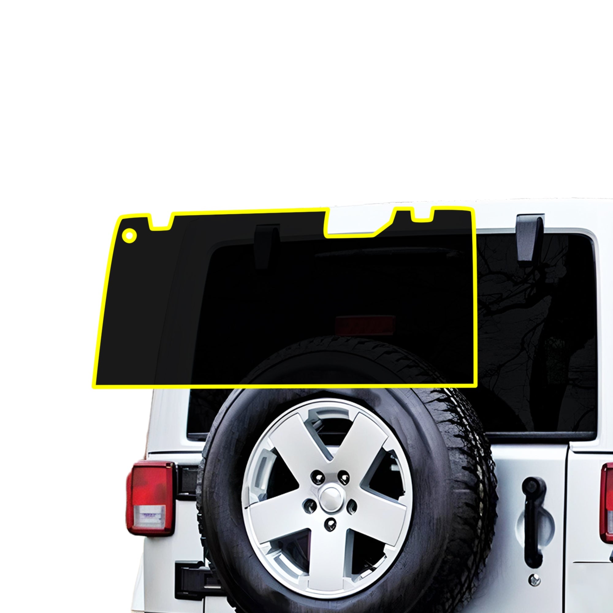 For Jeep Wrangler JKU 2011-2018 Premium Nano Ceramic Precut Window Tint Film Kit Front Rear Windows Windshield
