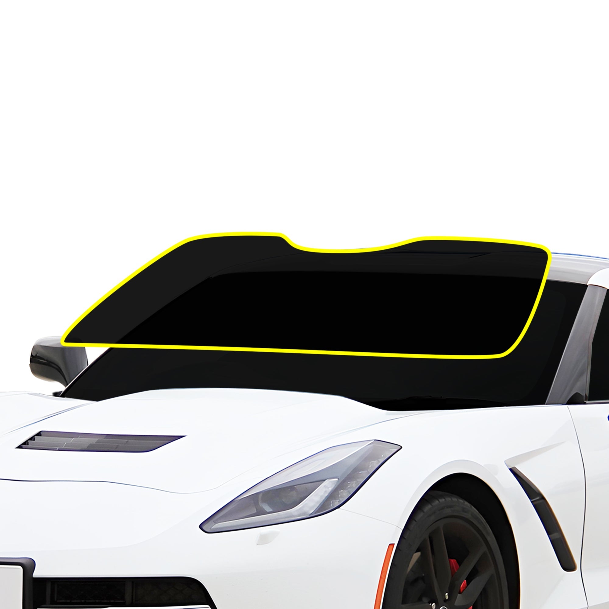 For Chevrolet Corvette 2014-2019 Premium Nano Ceramic Precut Window Tint Film Kit Front Rear Windows Windshield