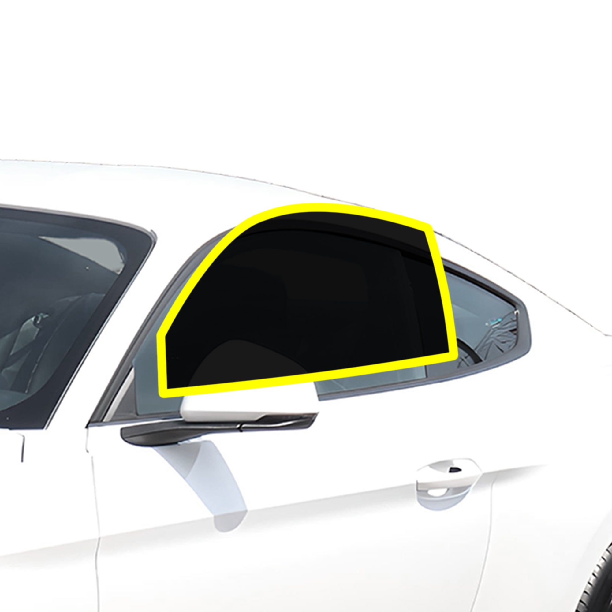 Precut Front Rear Windows Windshield Premium Nano Ceramic Window Film Tint Kit For Ford Mustang (Non-Convertible) 2015-2023