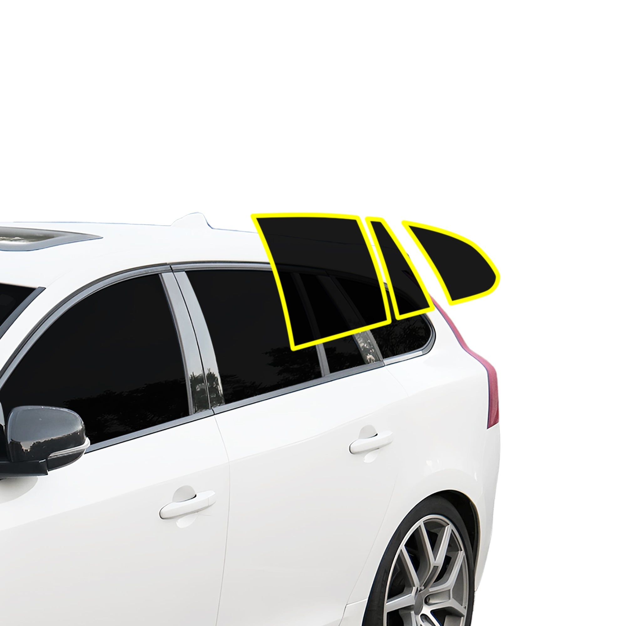 Fits Volvo V60 2015-2018 Premium Nano Ceramic Precut Window Tint Film Kit Front Rear Windows Windshield