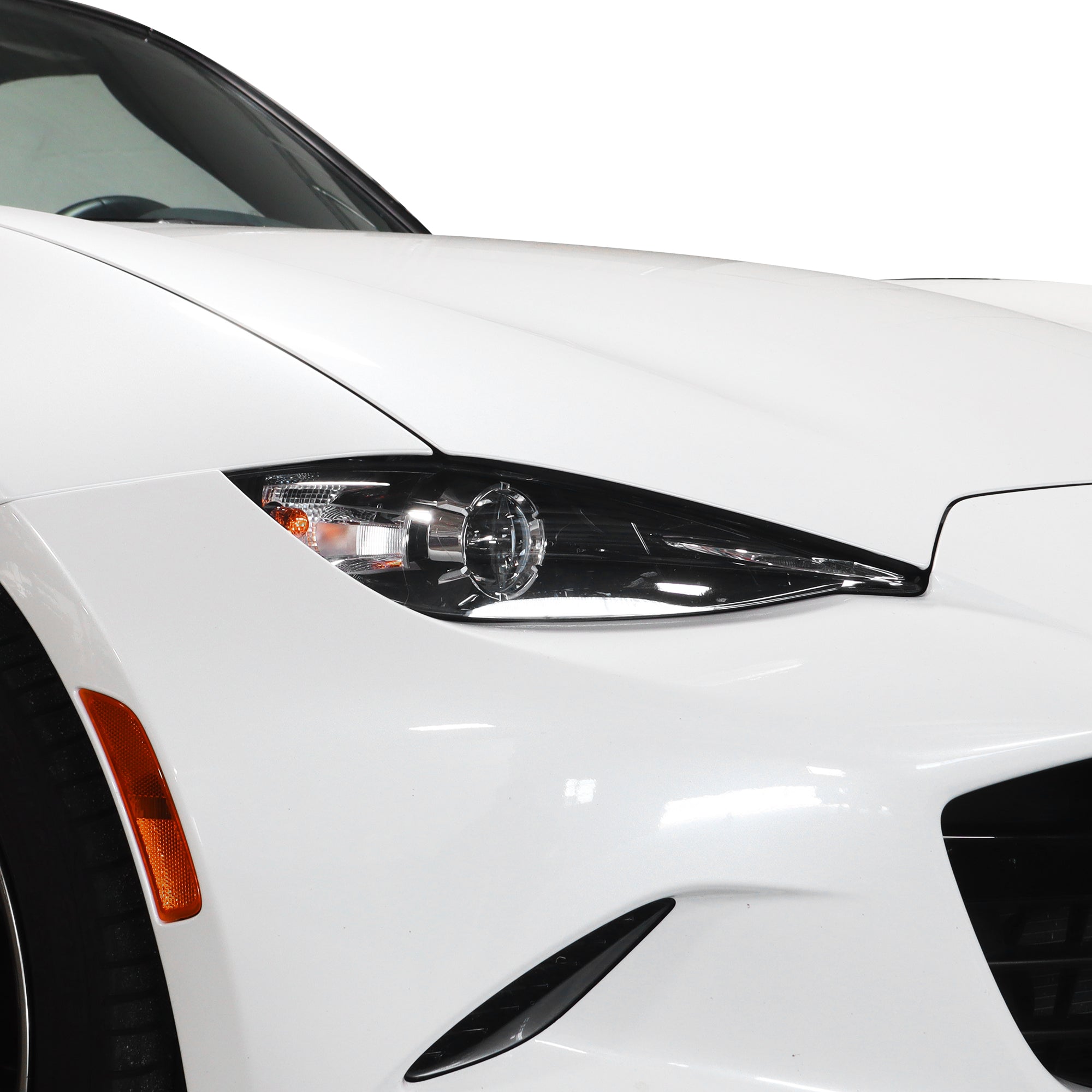 Full Headlight Taillight Precut Smoked PPF Tint Kit Film Overlay Fits Mazda Miata 2016-2025