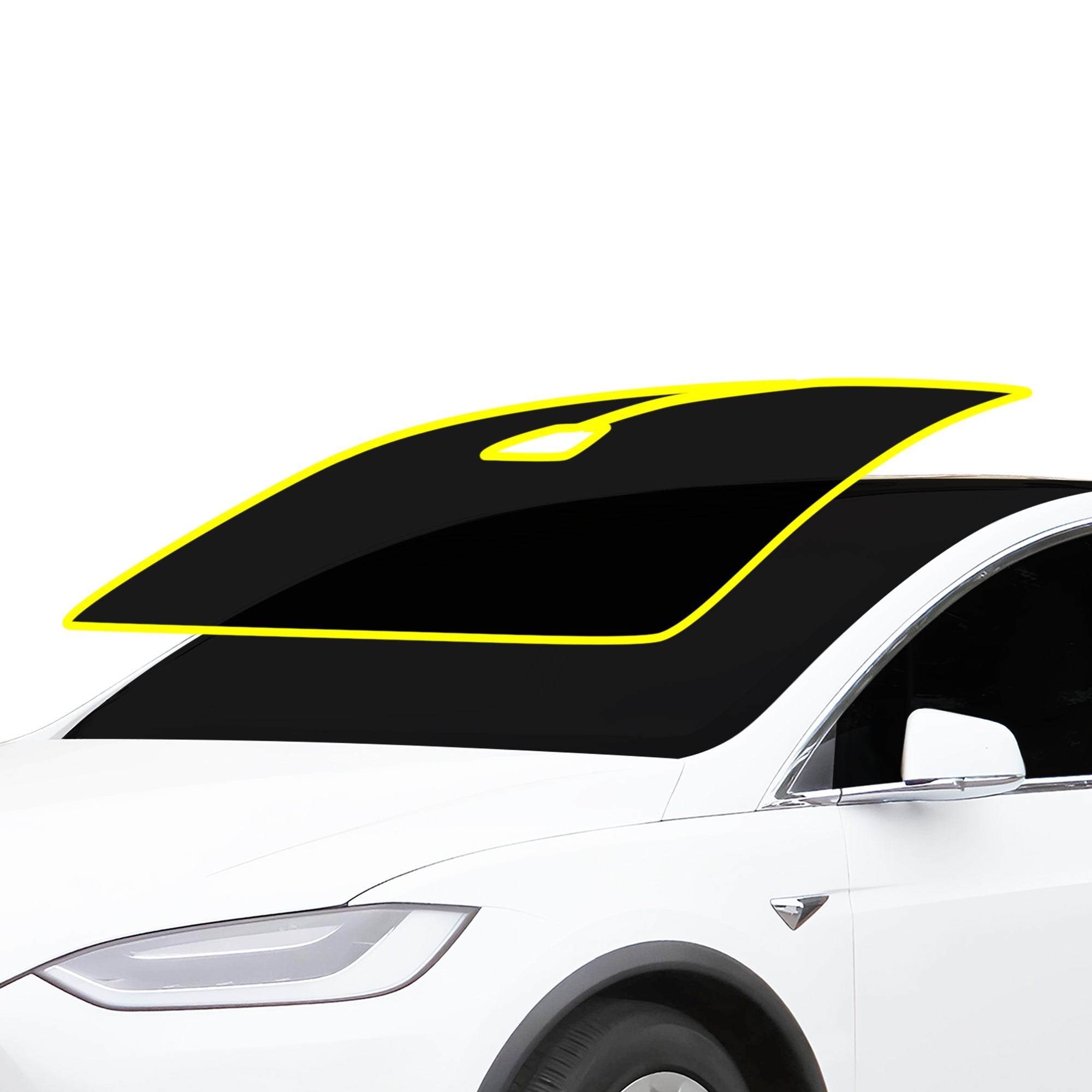 Precut Front Rear Windows Windshield Premium Nano Ceramic Window Film Tint Kit For Tesla Model X 2017-2023