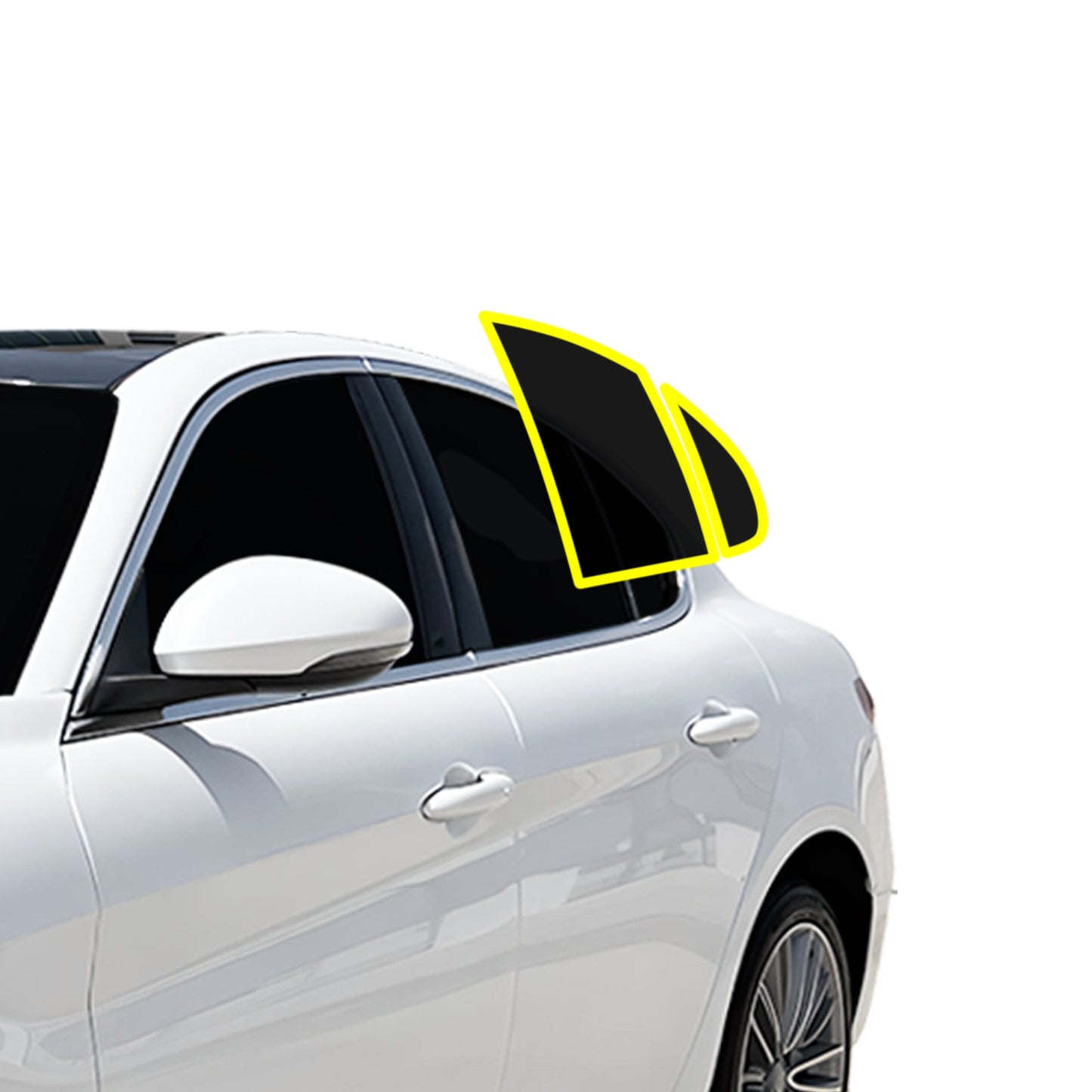For Alfa Romeo Giulia 2017+ Premium Nano Ceramic Precut Window Tint Film Kit Front Rear Windows Windshield