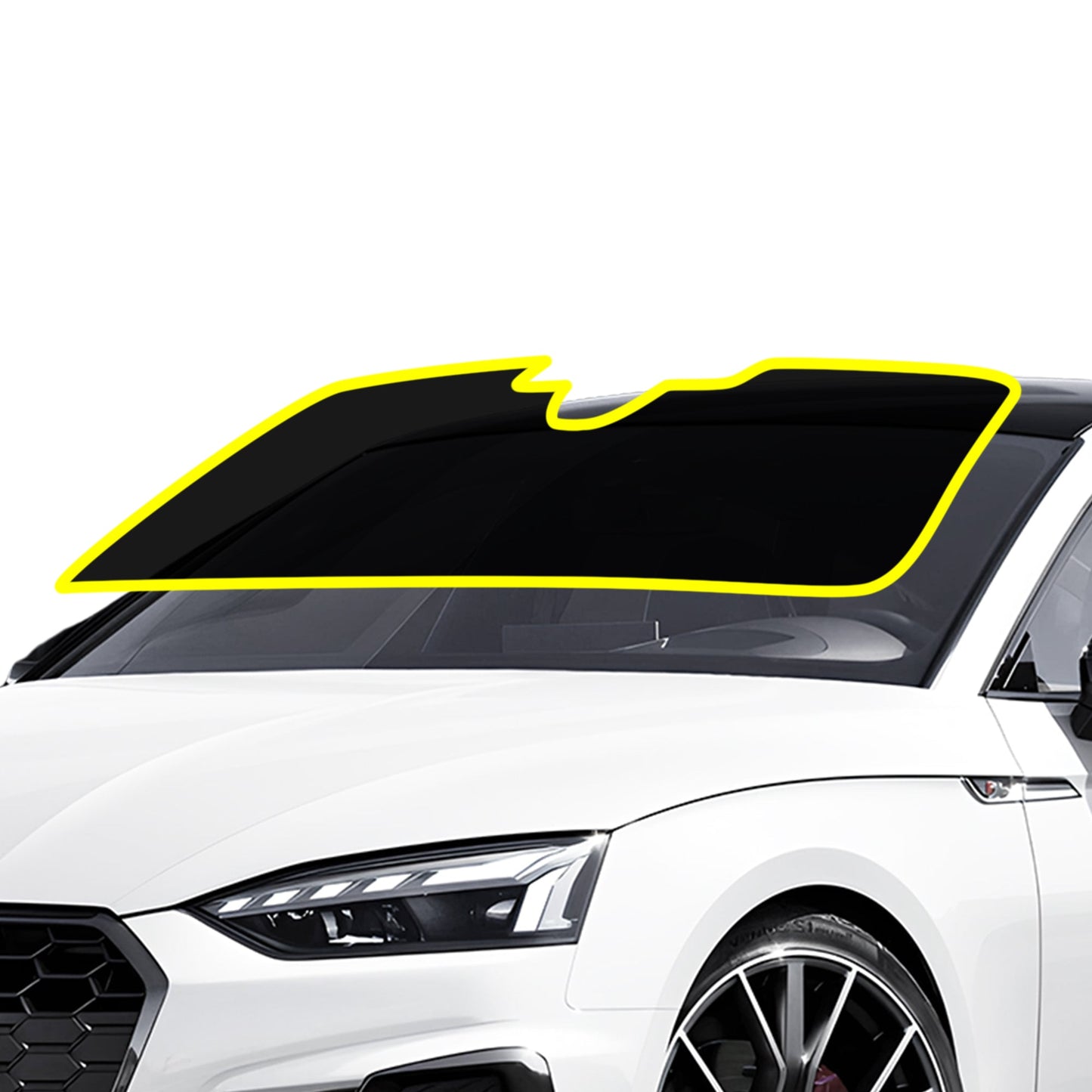 Precut Front Rear Windows Windshield Premium Nano Ceramic Window Film Tint Kit For Audi A5 Sportback 2017-2024