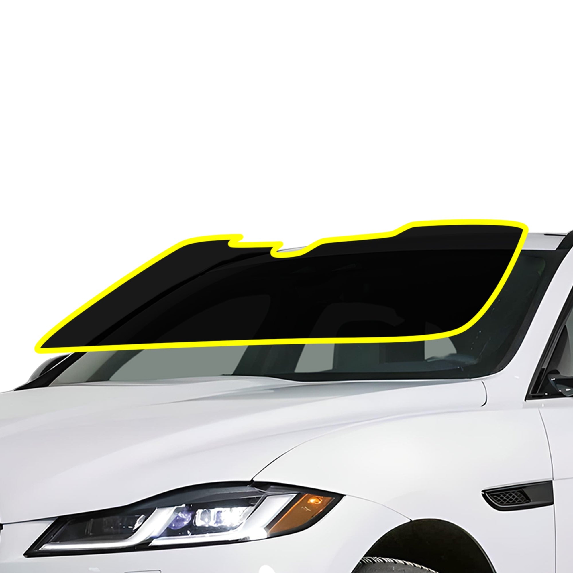 Precut Front Rear Windows Windshield Premium Nano Ceramic Window Film Tint Kit For Jaguar F-Pace 2017-2024