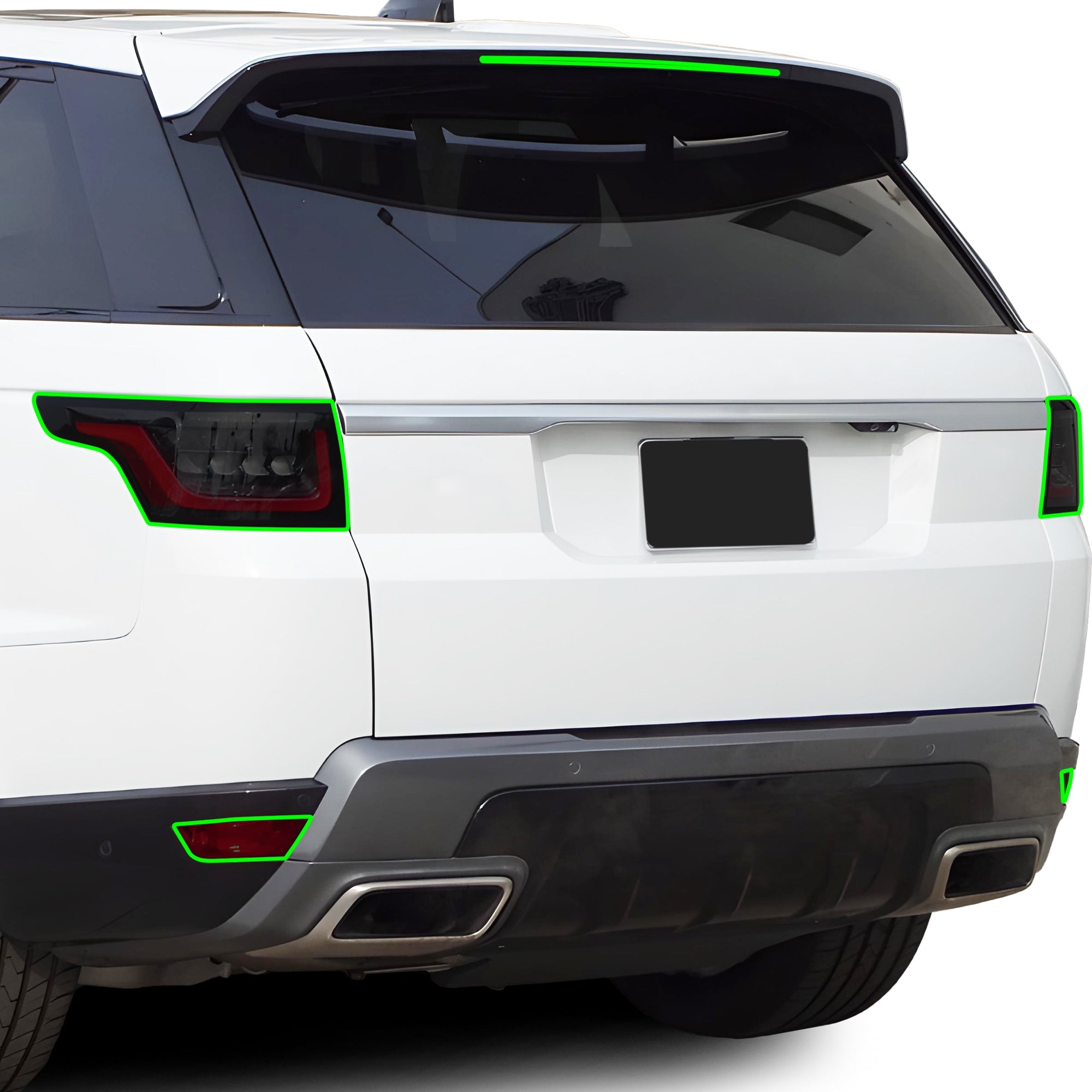 Full Headlight Taillight Precut Smoked PPF Tint Kit Film Overlay Fits Range Rover Sport 2014-2022