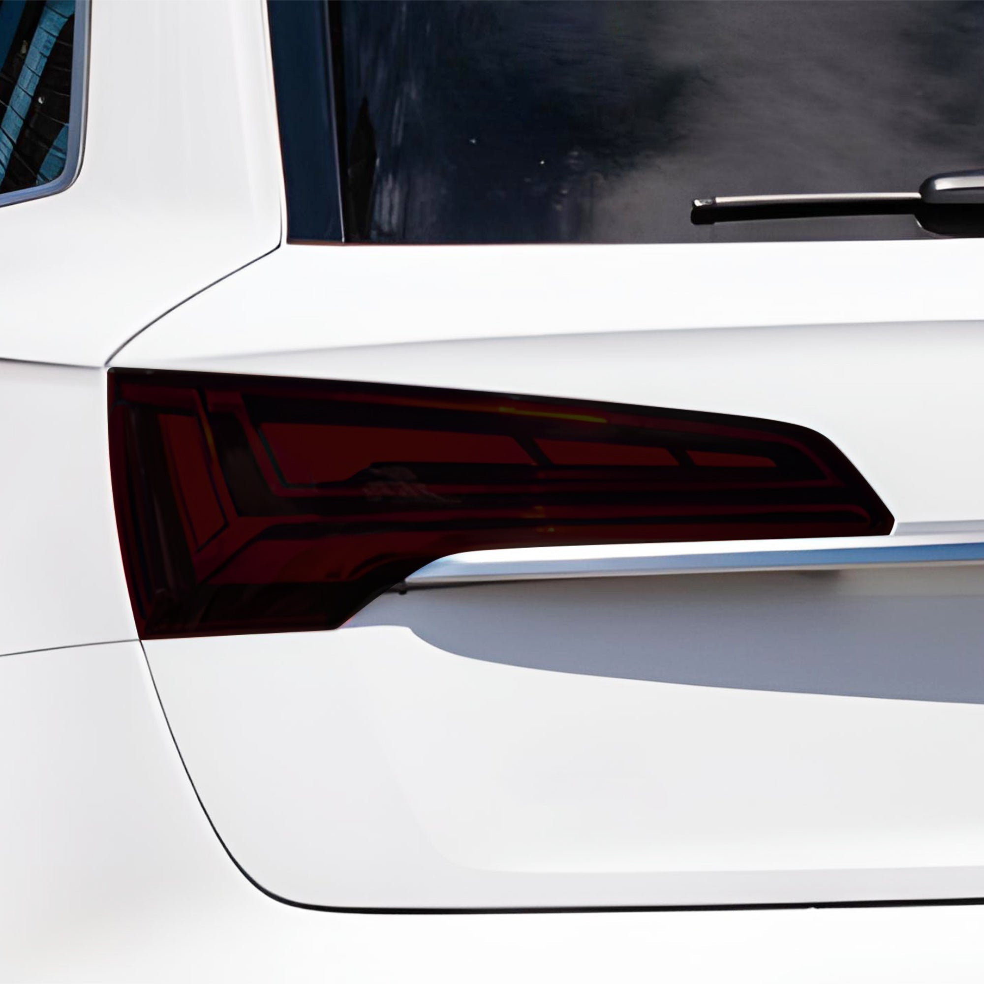 Full Headlight Taillight Precut Smoked PPF Tint Kit Overlay Film Fits Audi Q5 2021-2025