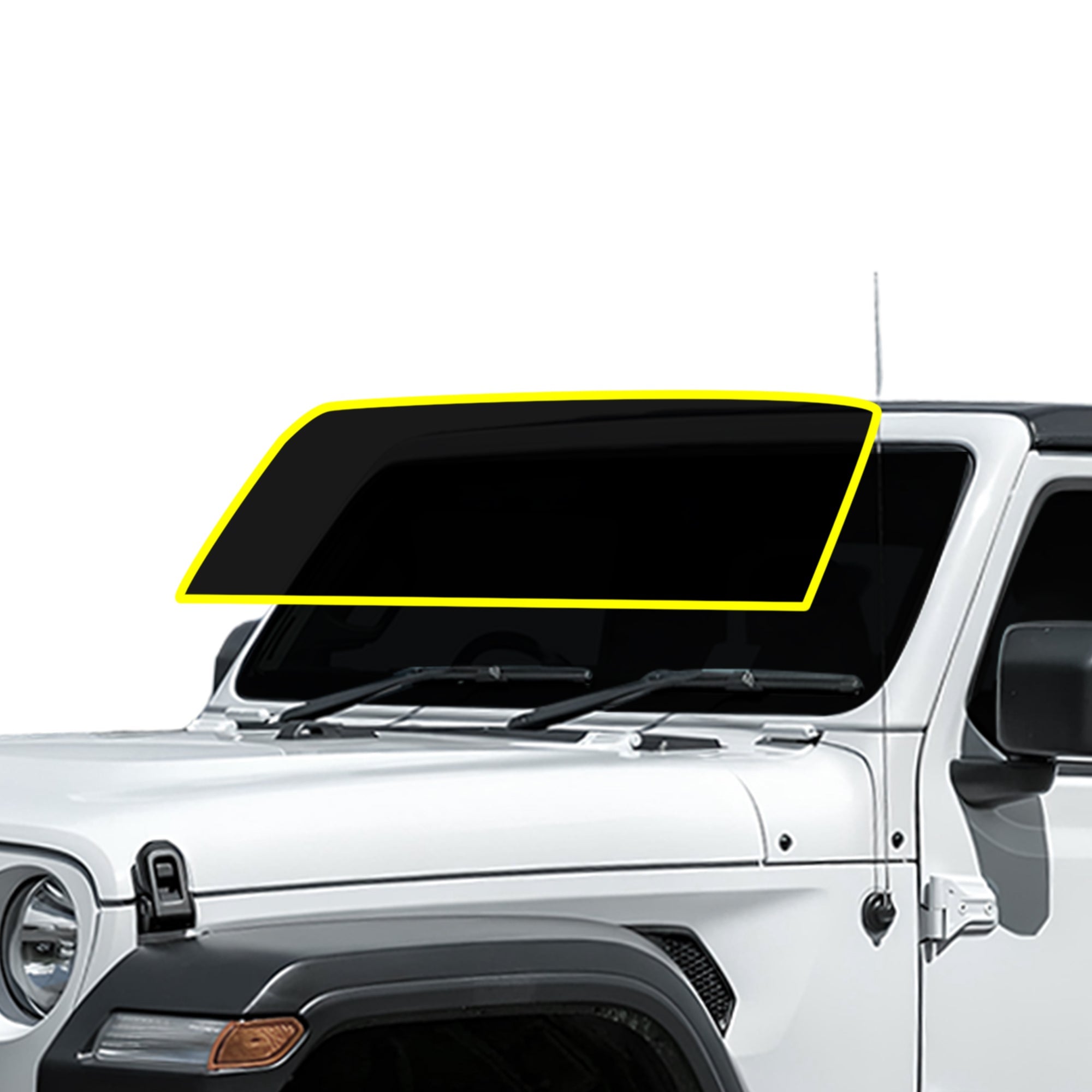 For Jeep Wrangler JL 2 Door 2018+ Premium Nano Ceramic Precut Window Tint Film Kit Front Rear Windows Windshield