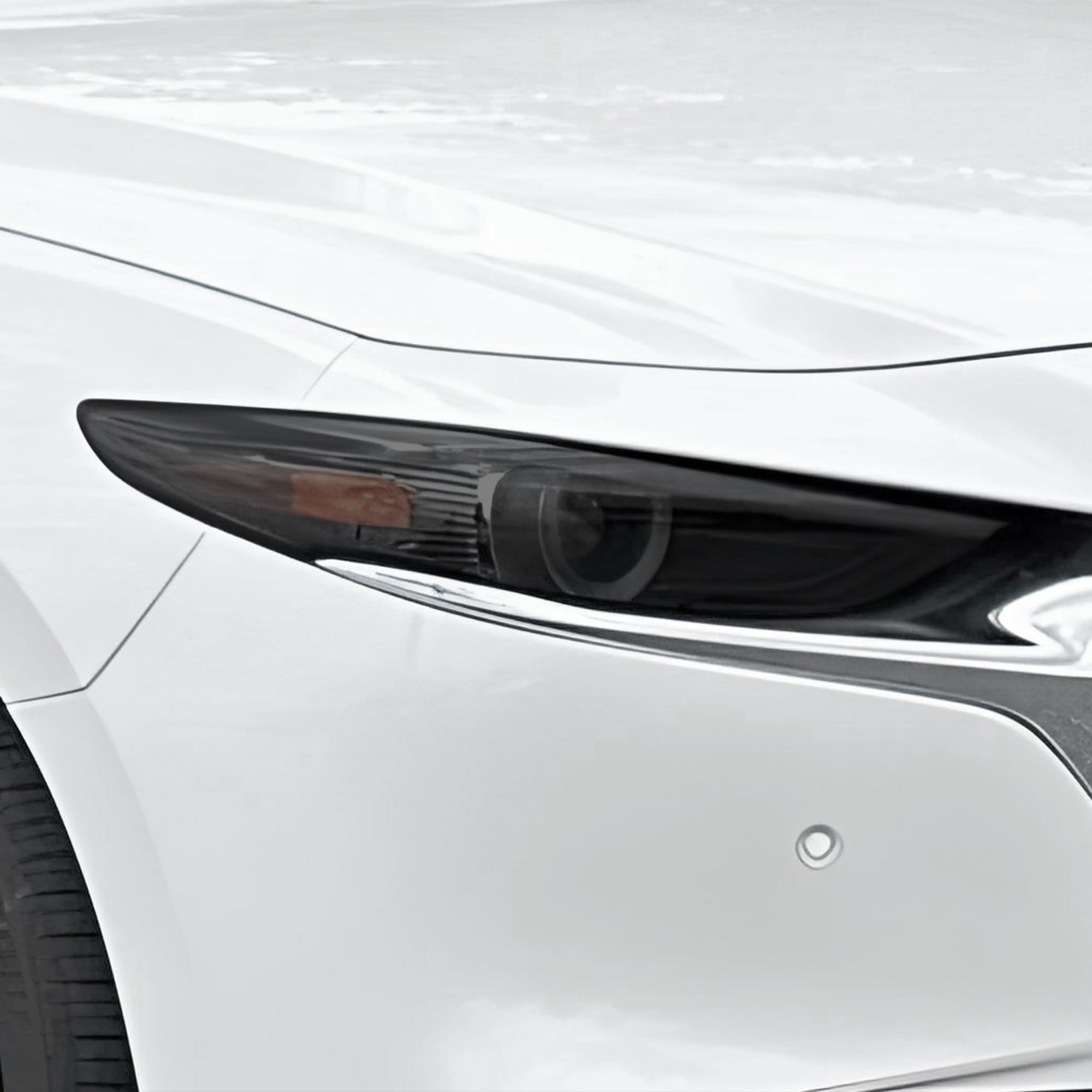Full Headlight Taillight Precut Smoked PPF Tint Kit Film Overlay Fits Mazda 3 2019-2025