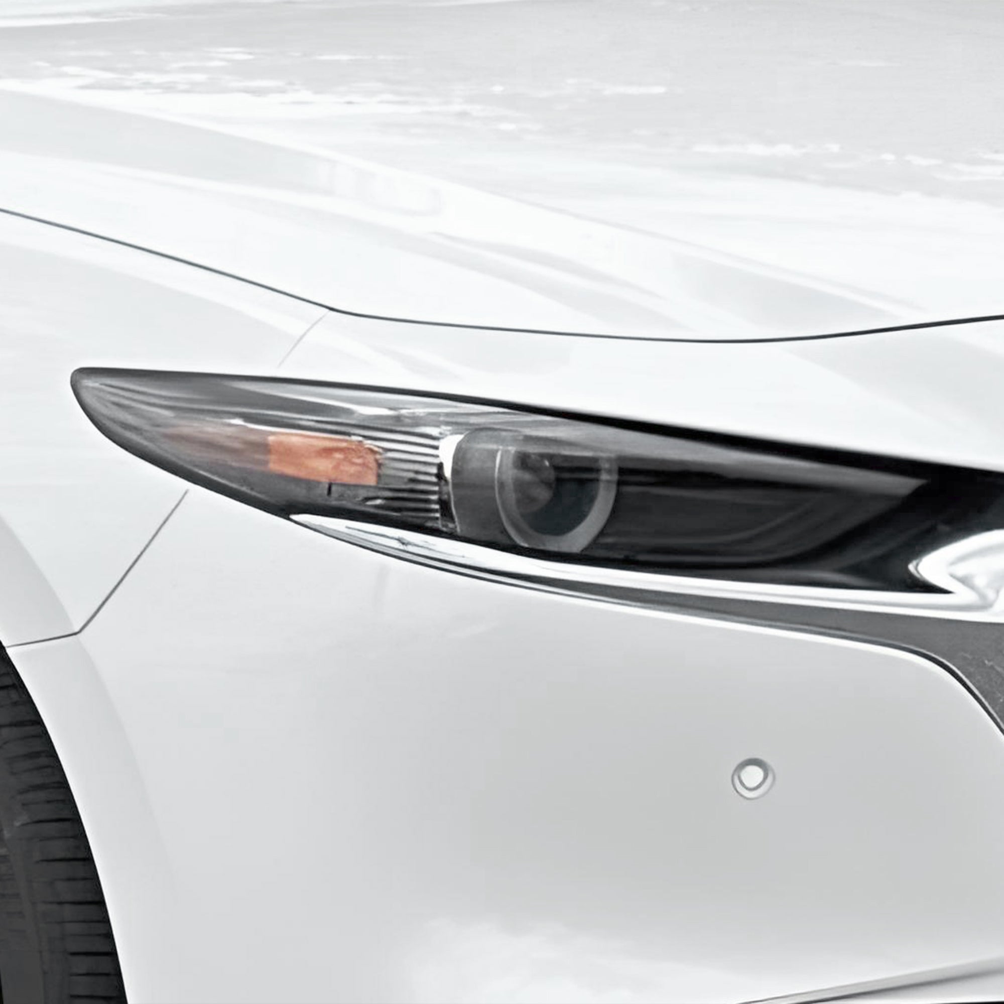 Full Headlight Taillight Precut Smoked PPF Tint Kit Film Overlay Fits Mazda 3 2019-2025