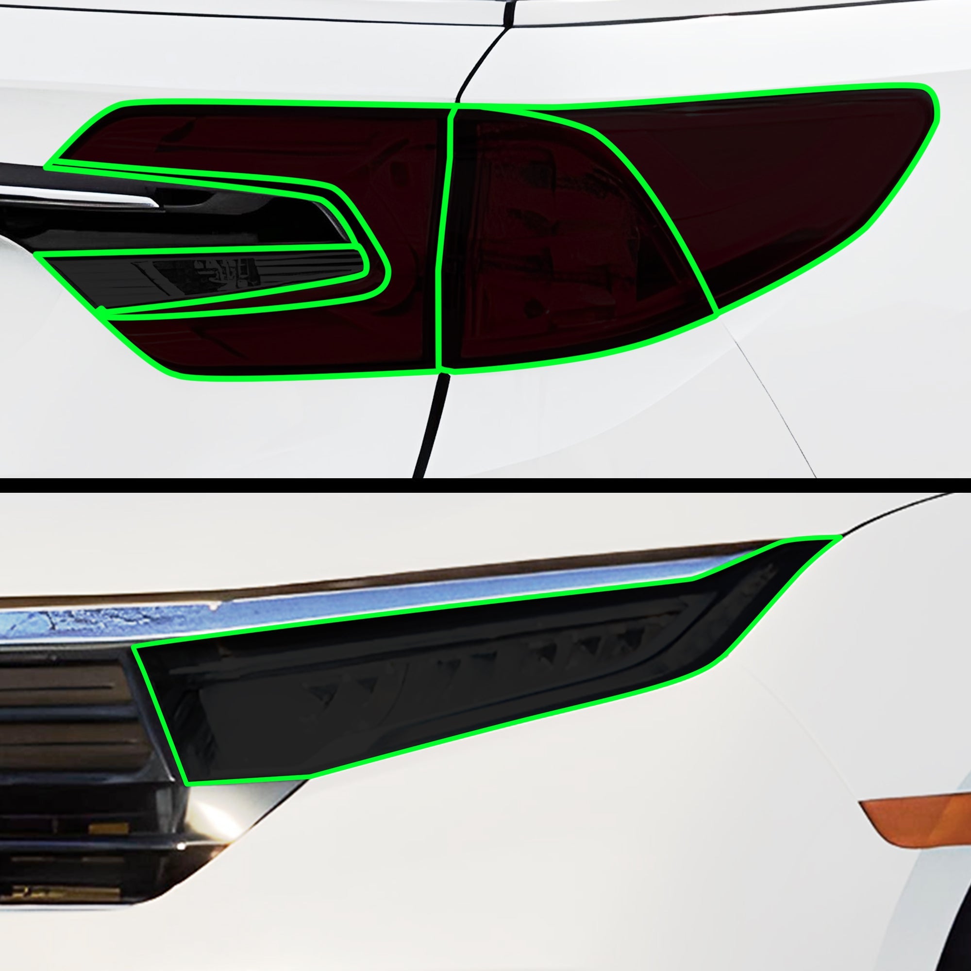 Full Headlight Taillight Precut Smoked PPF Tint Kit Film Overlay Fits Honda Odyssey 2021-2025