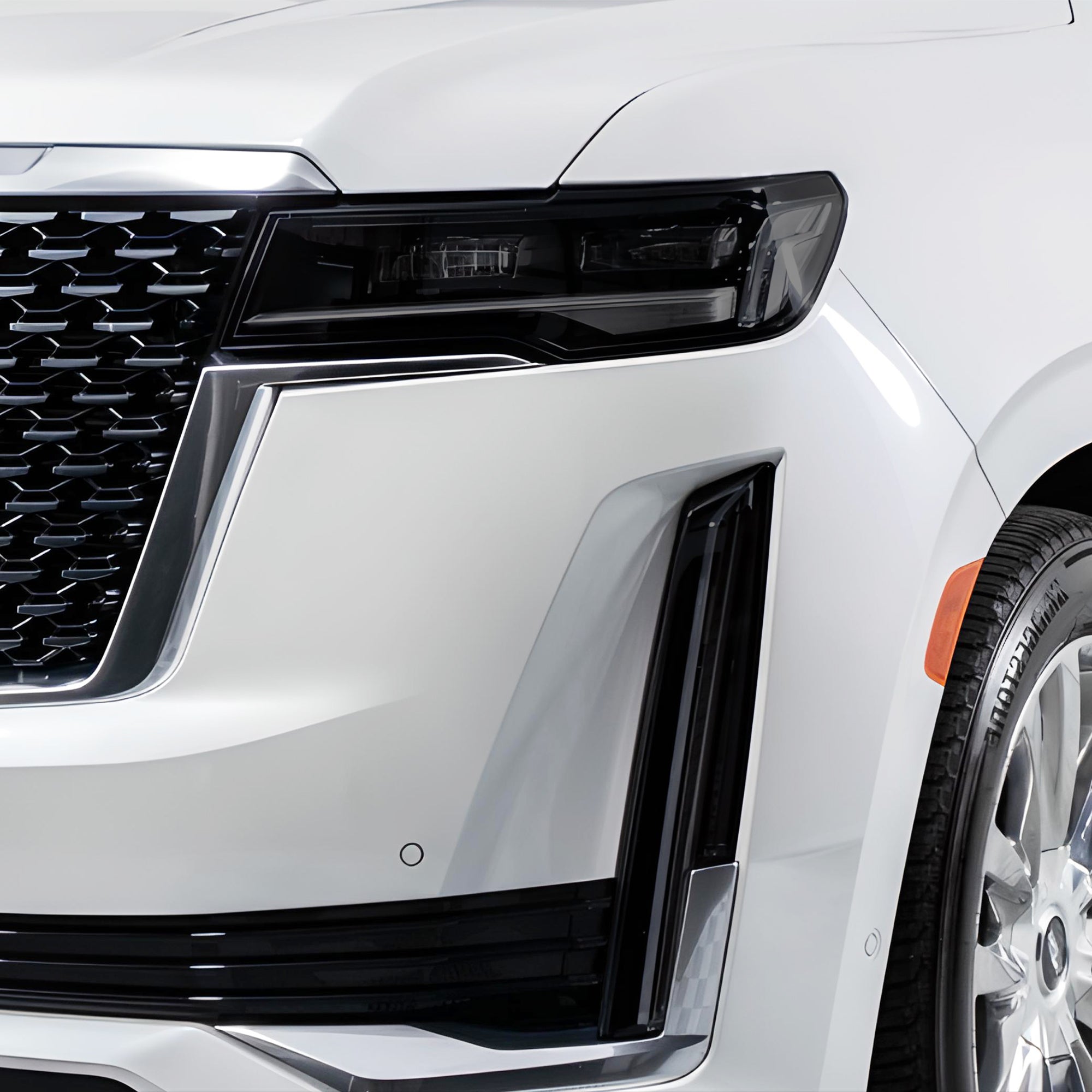 Full Headlight Taillight Precut Smoked PPF Tint Kit Film Overlay Fits Cadillac Escalade 2021-2025
