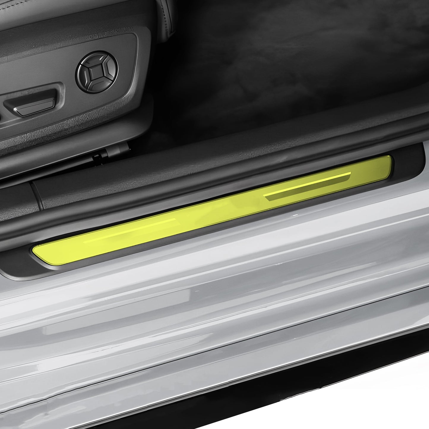 Fits Audi RS3 2022-2024 Precut Door Sill Premium Paint Protection Film PPF Decal Film Kit, Gloss Black Carbon Fiber