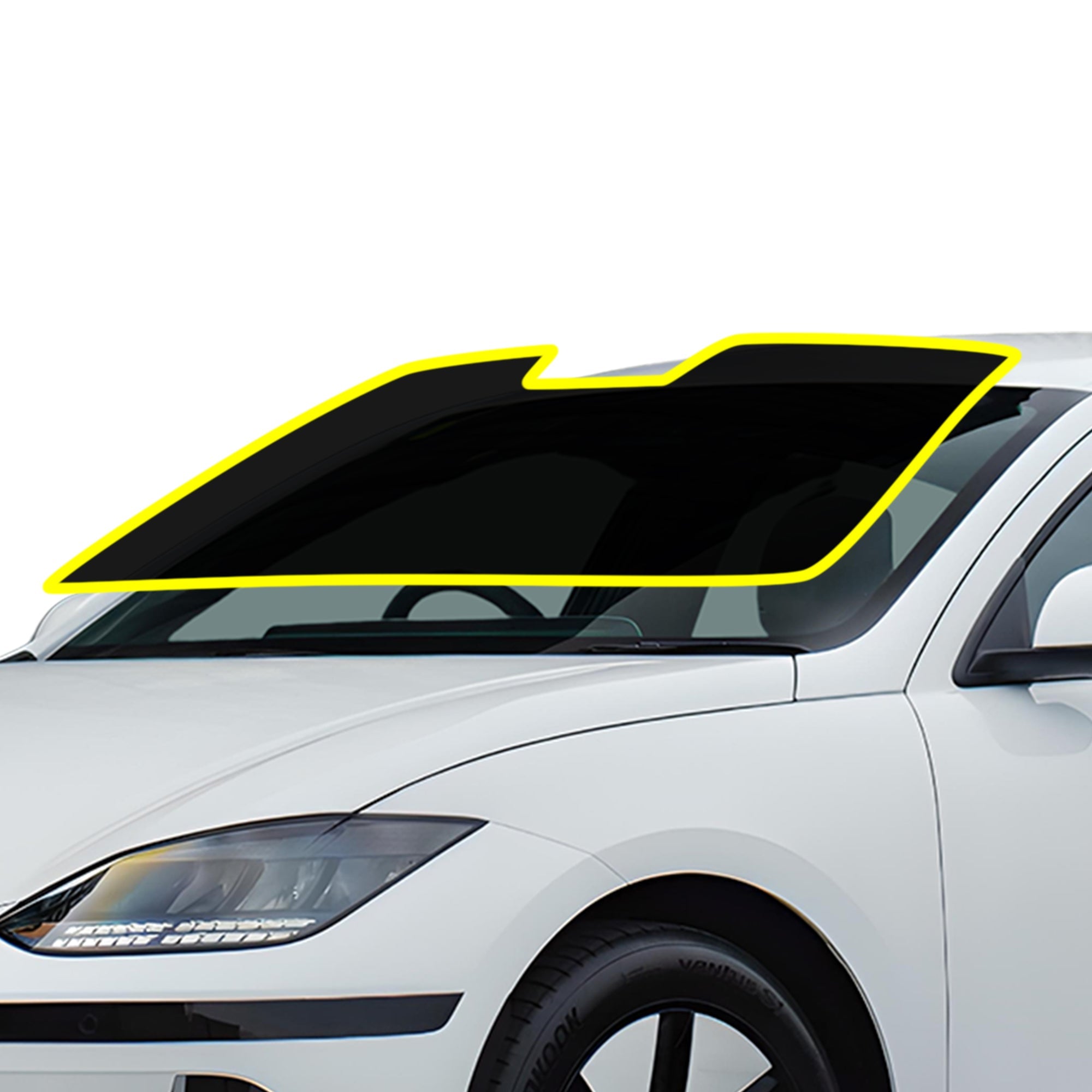 Precut Front Rear Windows Windshield Premium Nano Ceramic Window Film Tint Kit For Hyundai Ioniq 6 2023+