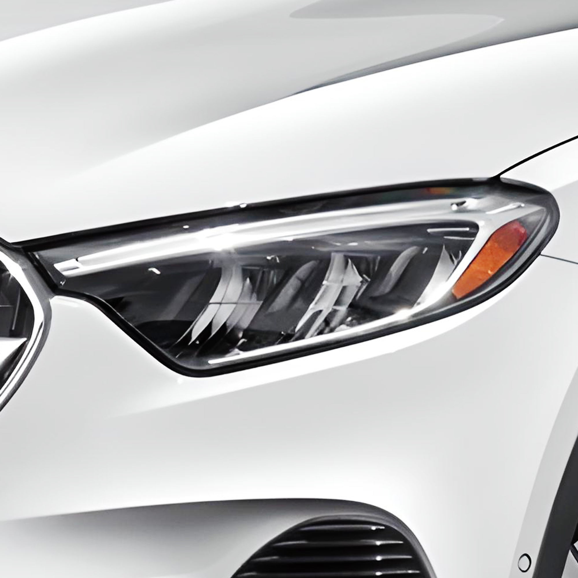 Full Headlight Taillight Precut Smoked PPF Tint Kit Film Overlay Fits Mercedes Benz GLC 2023-2025