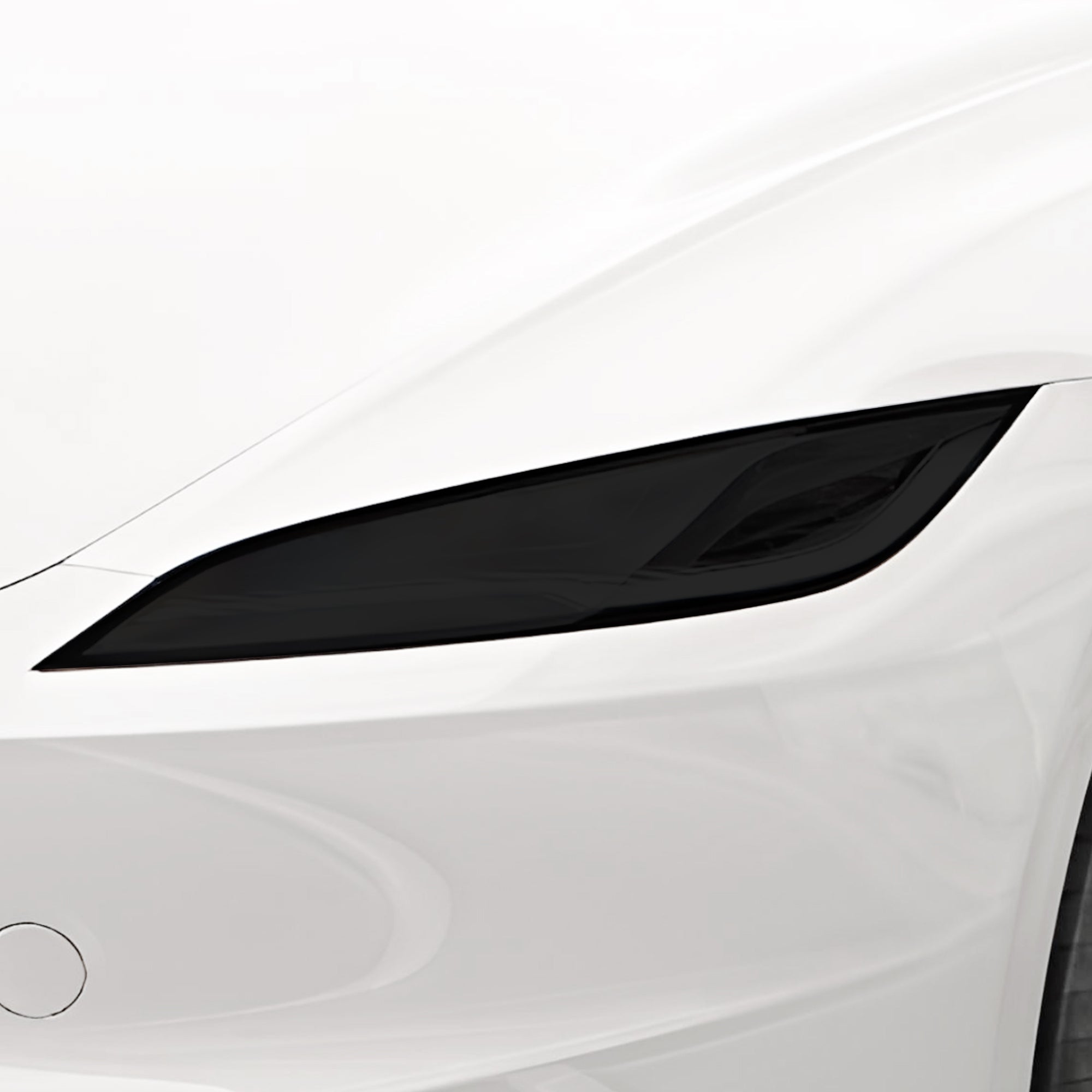 Full Headlight Taillight Precut Smoked PPF Tint Kit Film Overlay Fits Tesla Model 3 2024-2025