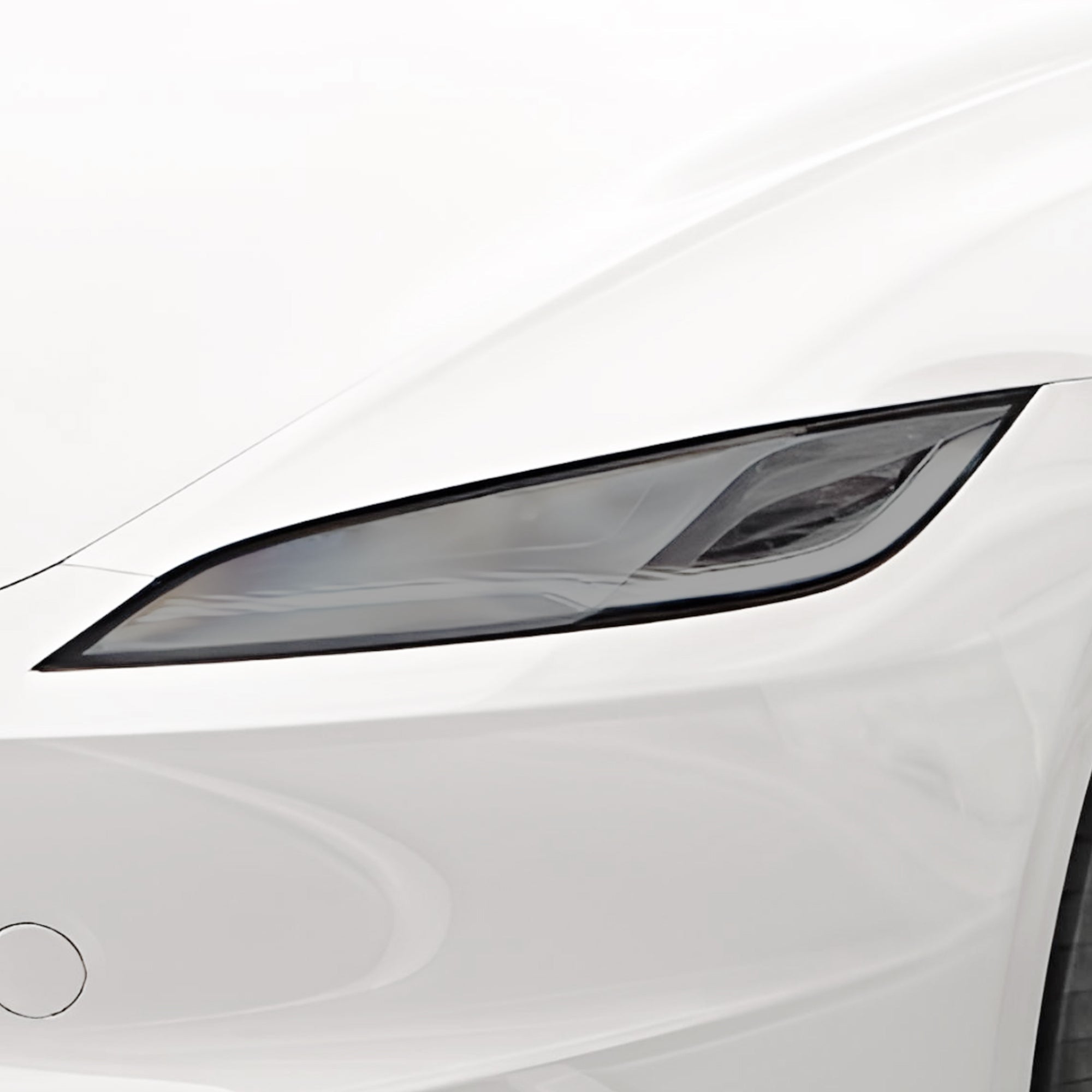 Full Headlight Taillight Precut Smoked PPF Tint Kit Film Overlay Fits Tesla Model 3 2024-2025