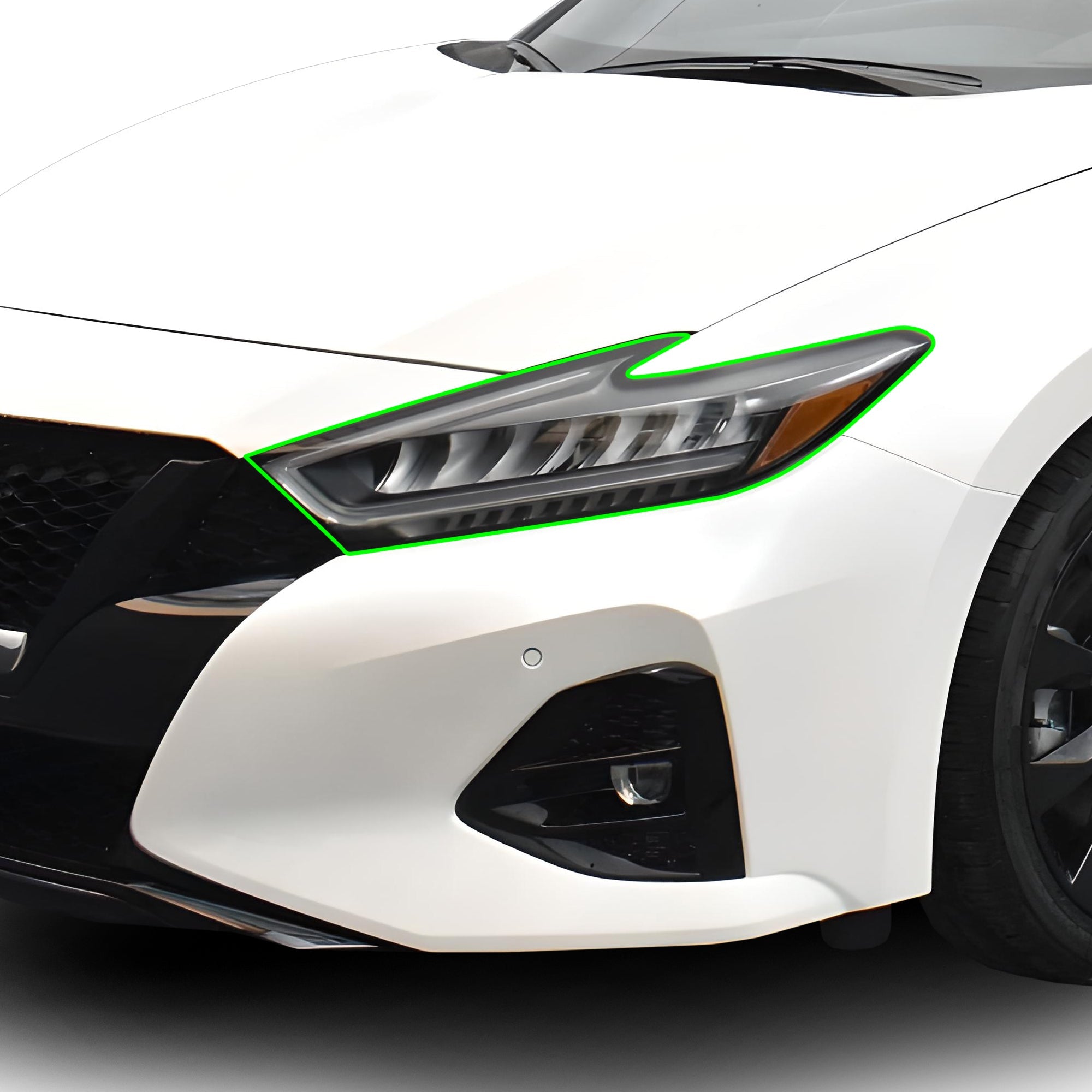 Full Headlight Taillight Precut Smoked PPF Tint Kit Film Overlay Fits Nissan Maxima 2015-2023