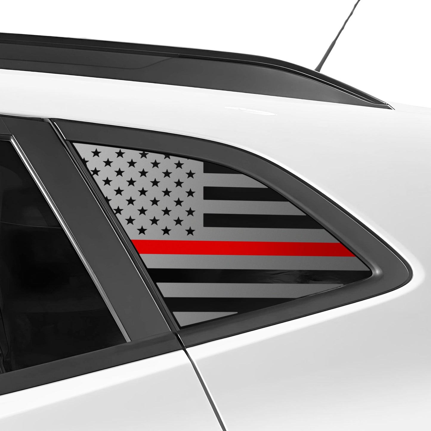 Fits Chevrolet Trax 2024-2025 Quarter Window American Flag Vinyl Decal Stickers