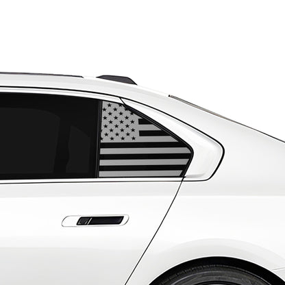 Fits BMW 7 Series 2023-2025 Quarter Window American Flag Vinyl Decal Stickers