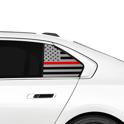 Fits BMW 7 Series 2023-2025 Quarter Window American Flag Vinyl Decal Stickers