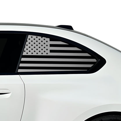 Fits BMW M2 2023-2025 Quarter Window American Flag Vinyl Decal Stickers