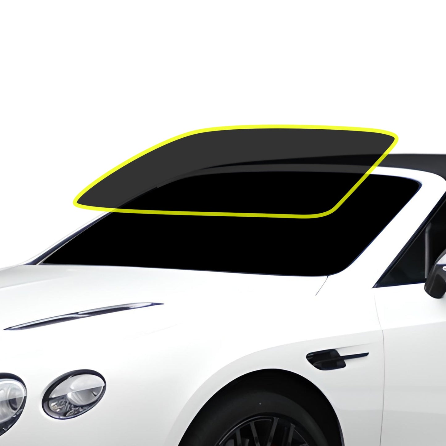 Fits Bentley Continental GTC Convertible 2012-2018 Premium Nano Ceramic Precut Window Tint Film Kit Front Rear Windows Windshield