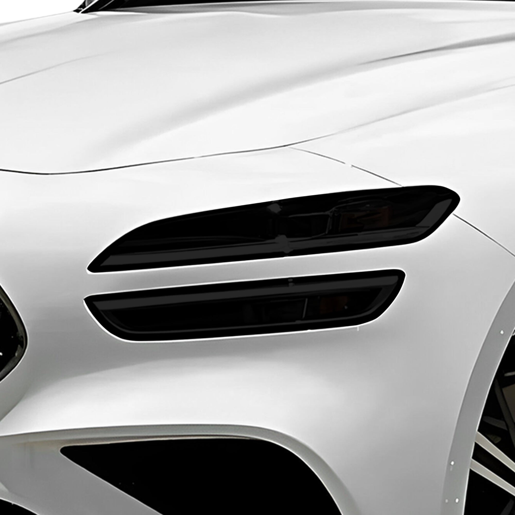 Fits Genesis G70 2022-2025 Full Headlight Taillight Precut Smoked PPF Tint Kit Film Overlay