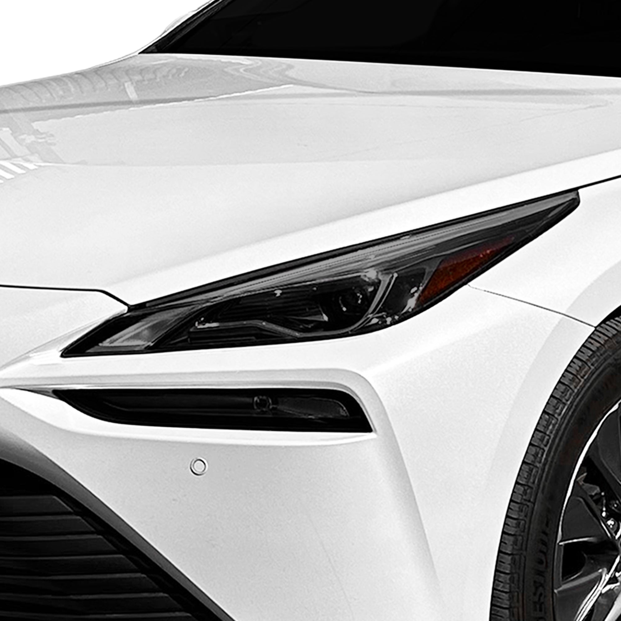 Fits Toyota Mirai 2021-2025 Full Headlight Taillight Precut Smoked PPF Tint Kit Film Overlay