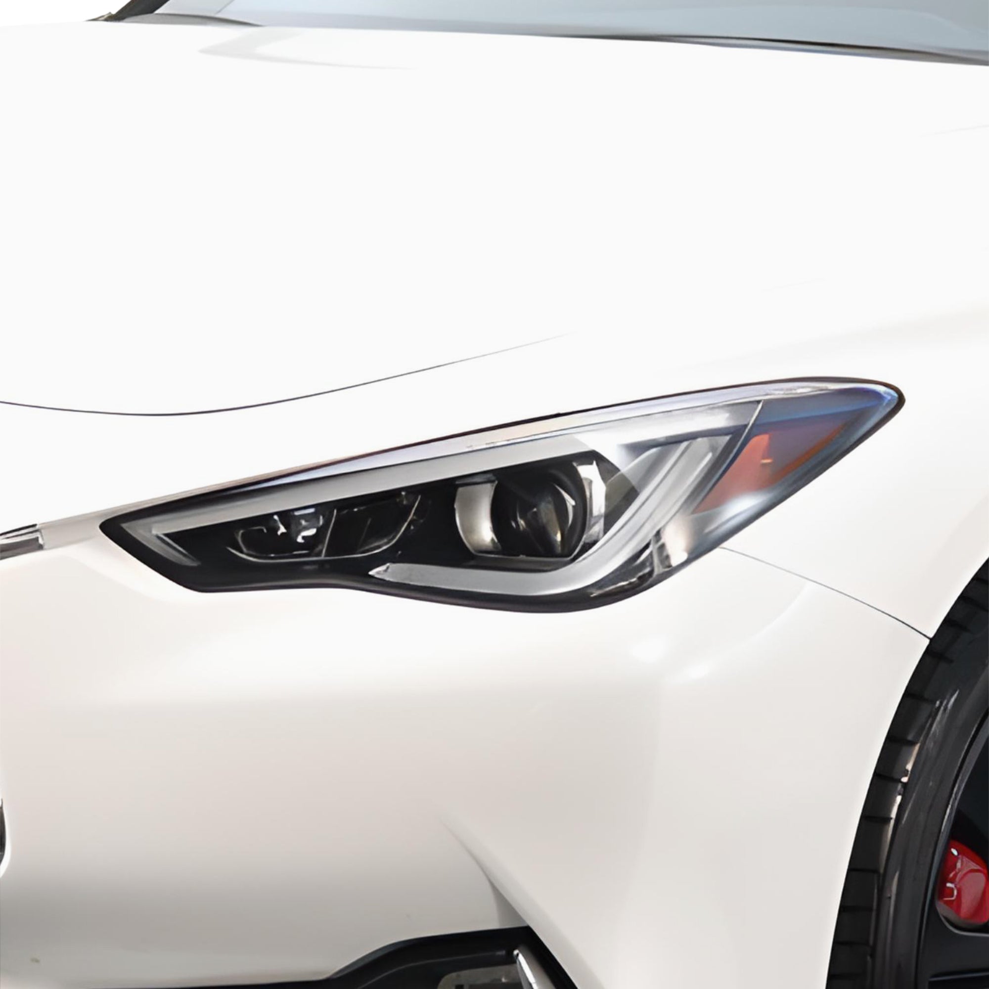 Full Headlight Taillight Precut Smoked PPF Tint Kit Film Overlay Fits Infiniti Q60 2017-2022