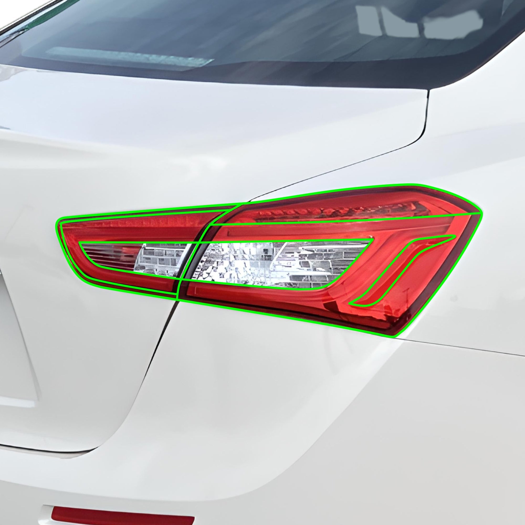 Fits Maserati Ghibli Full Headlight Taillight Precut Smoked PPF Tint Kit Film Overlay 2014-2024