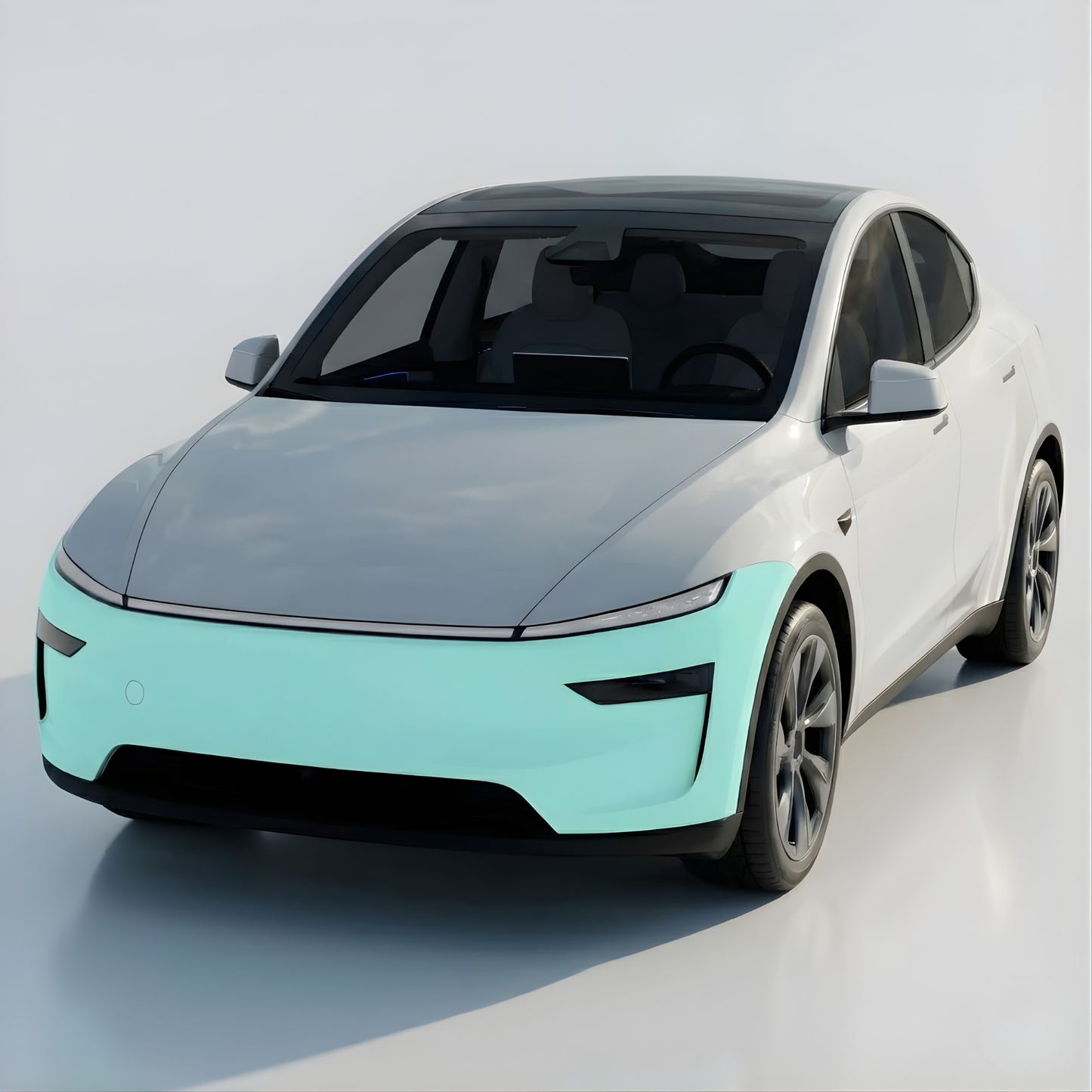 Fits Tesla Model Y 2025+ (Juniper) Precut PPF Kit – Clear Bra Paint Protection Film for Hood, Bumper, Fenders & Headlights