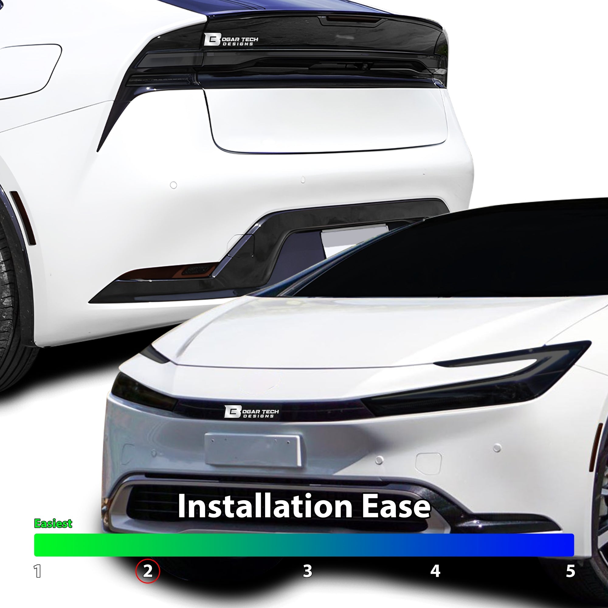 Full Headlight Taillight Precut Smoked PPF Tint Kit Film Overlay Fits Toyota Prius 2023-2025 - 0