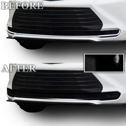Window Vinyl Chrome Delete Trim Blackout Decal Stickers Overlay Film Fits Toyota Sienna 2021-2025
