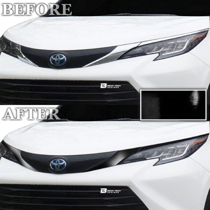 Window Vinyl Chrome Delete Trim Blackout Decal Stickers Overlay Film Fits Toyota Sienna 2021-2025